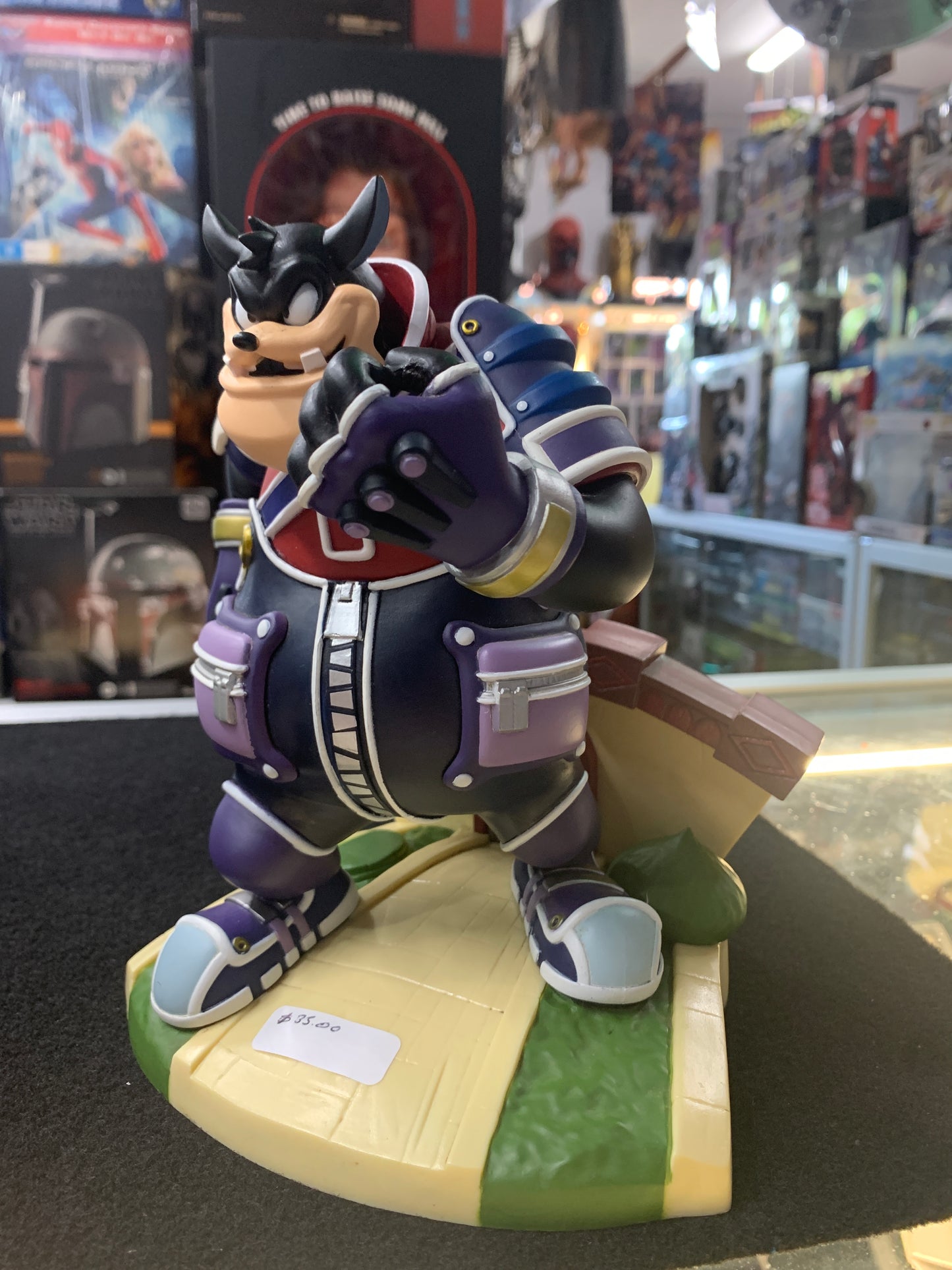 Disney Kingdom hearts Pete no box 7 inch in height