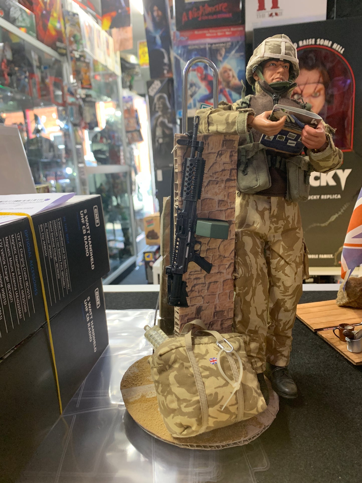 Soldier no box pick up