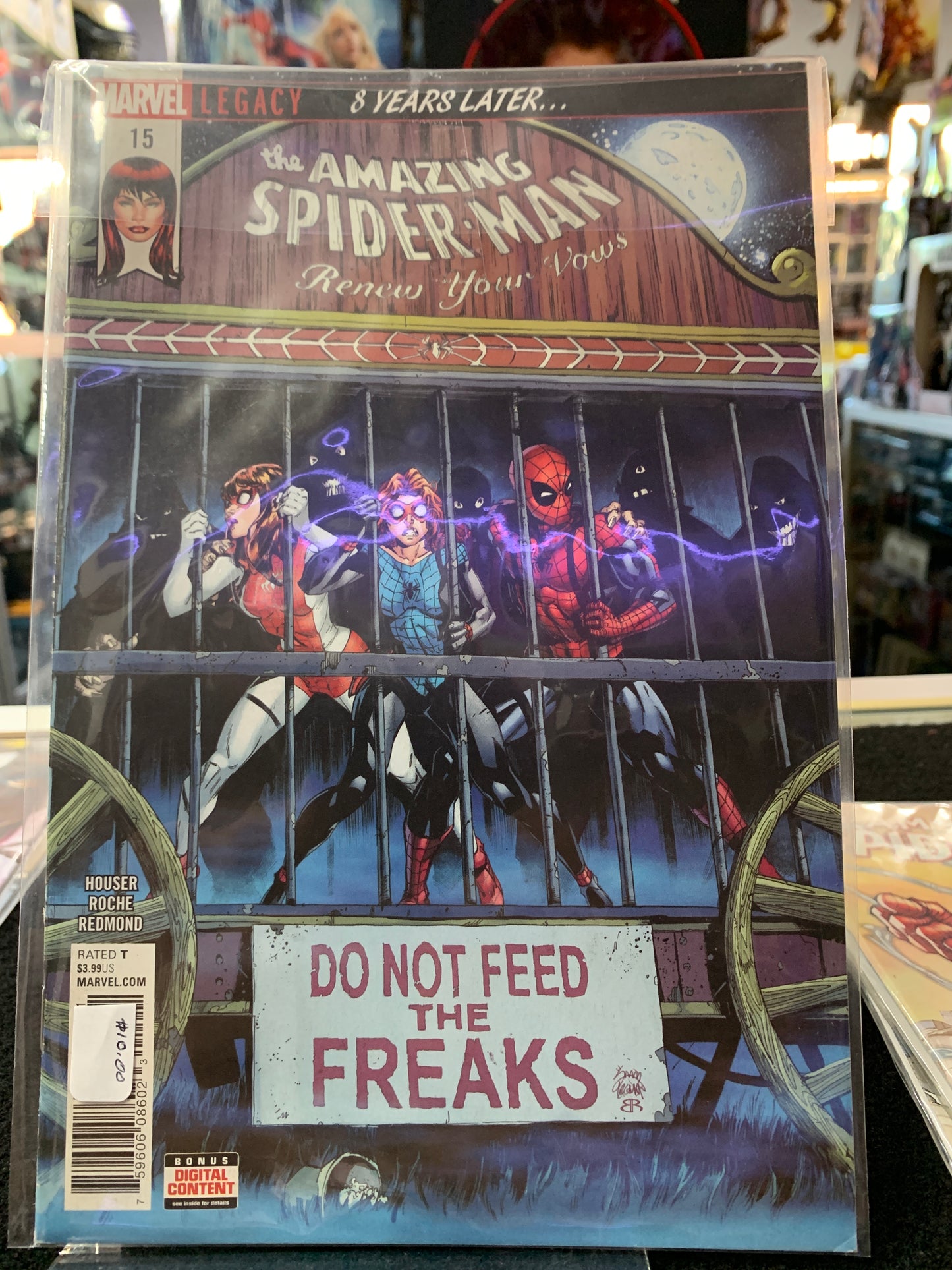 Marvel the amazing Spider-Man no 15 do not feed the freaks