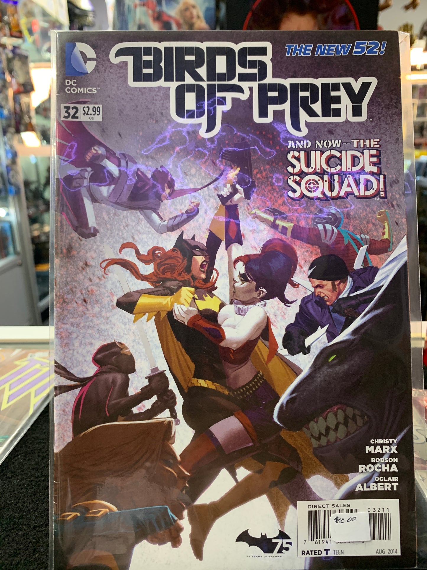 DC comic Birds of prey no 32
