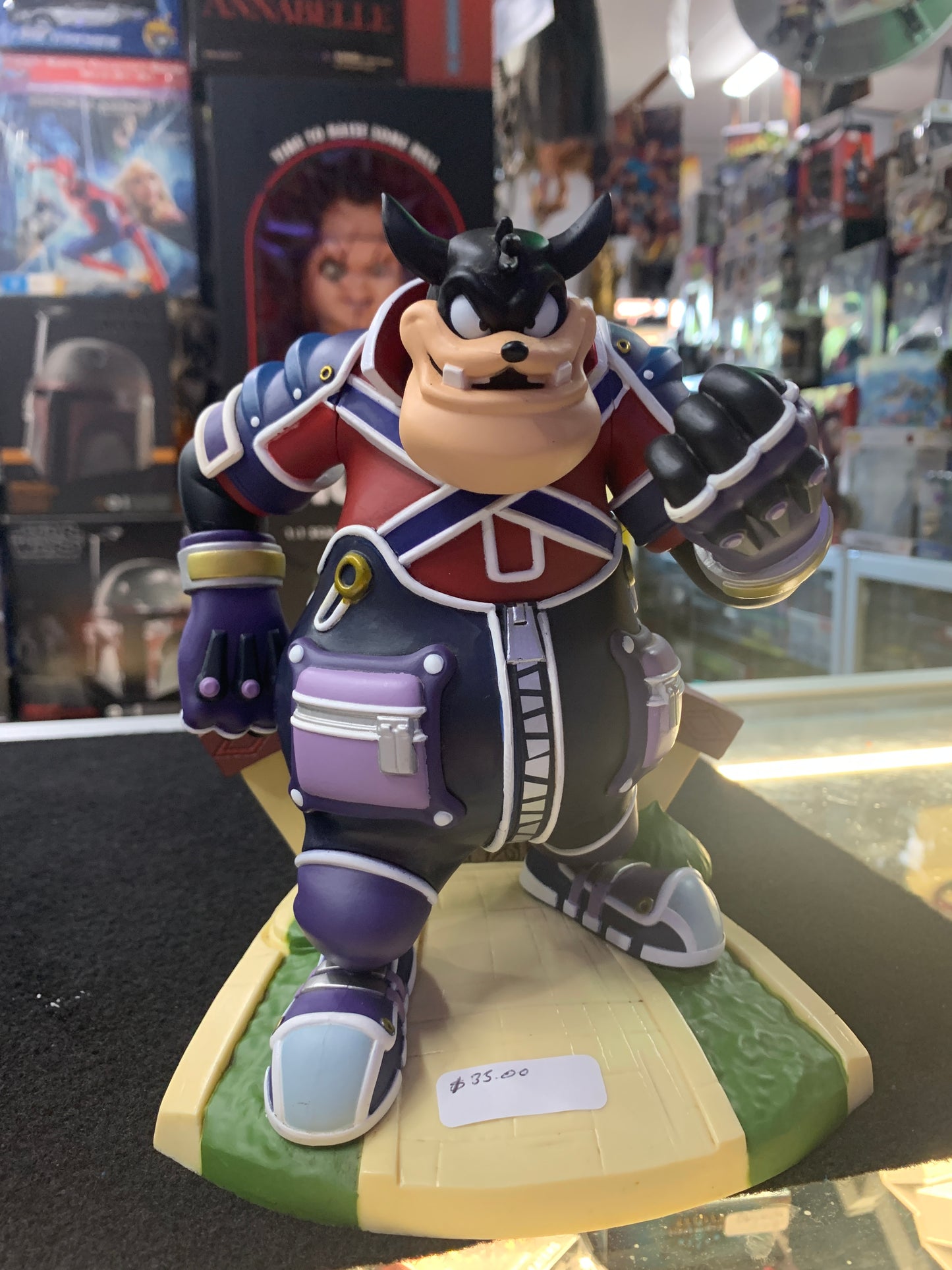 Disney Kingdom hearts Pete no box 7 inch in height