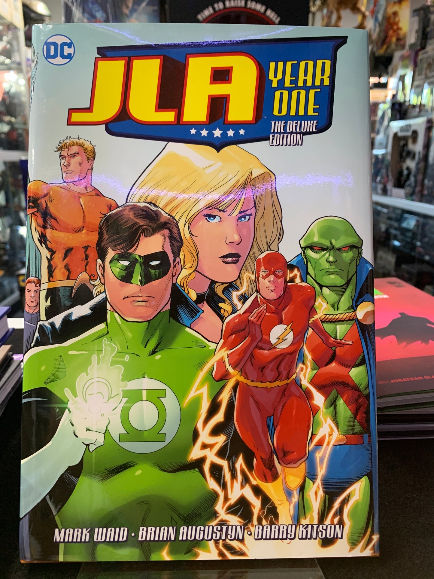 DC JLA year one the deluxe edition graphic novel