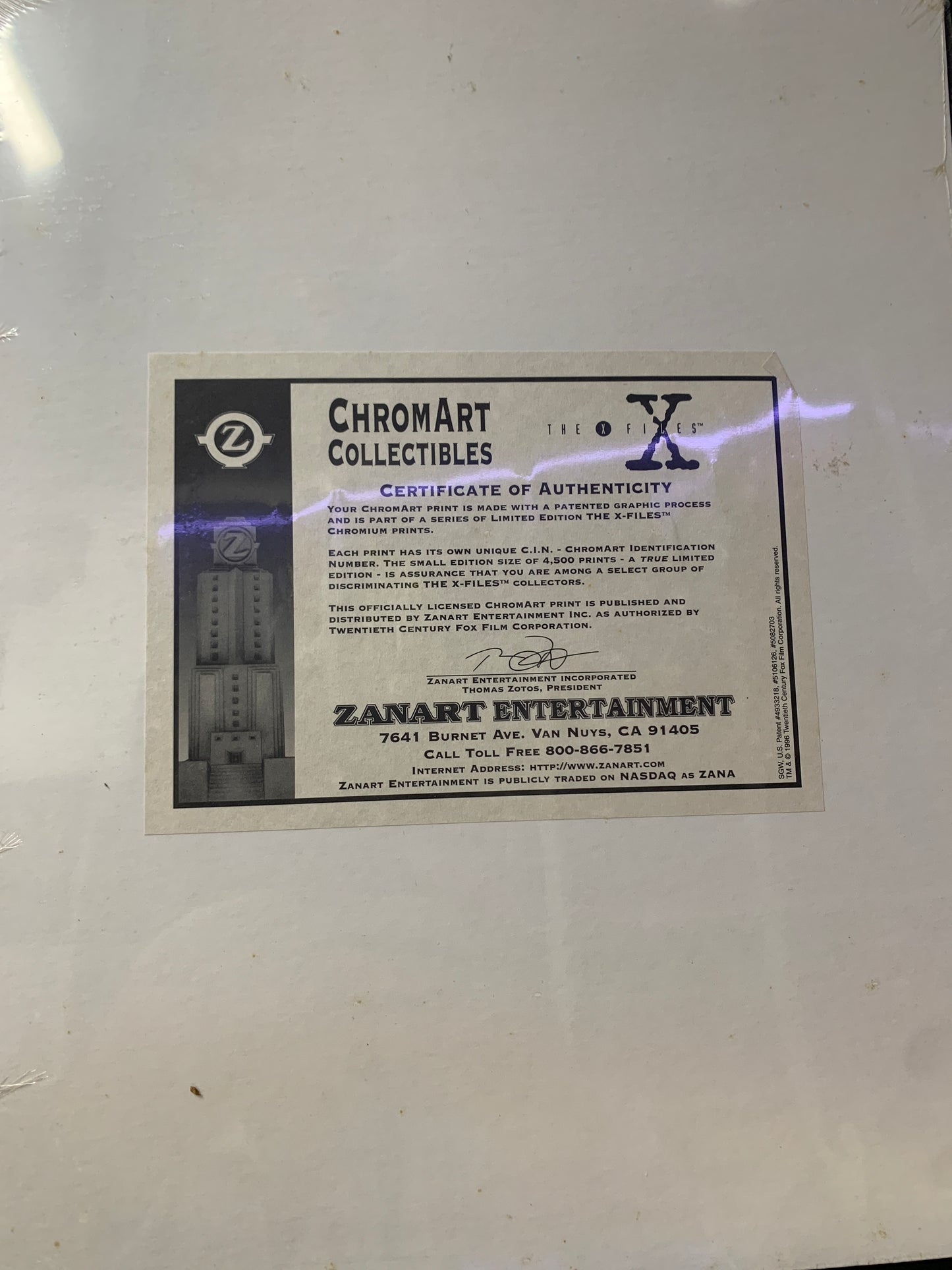 The x files chromart no2242