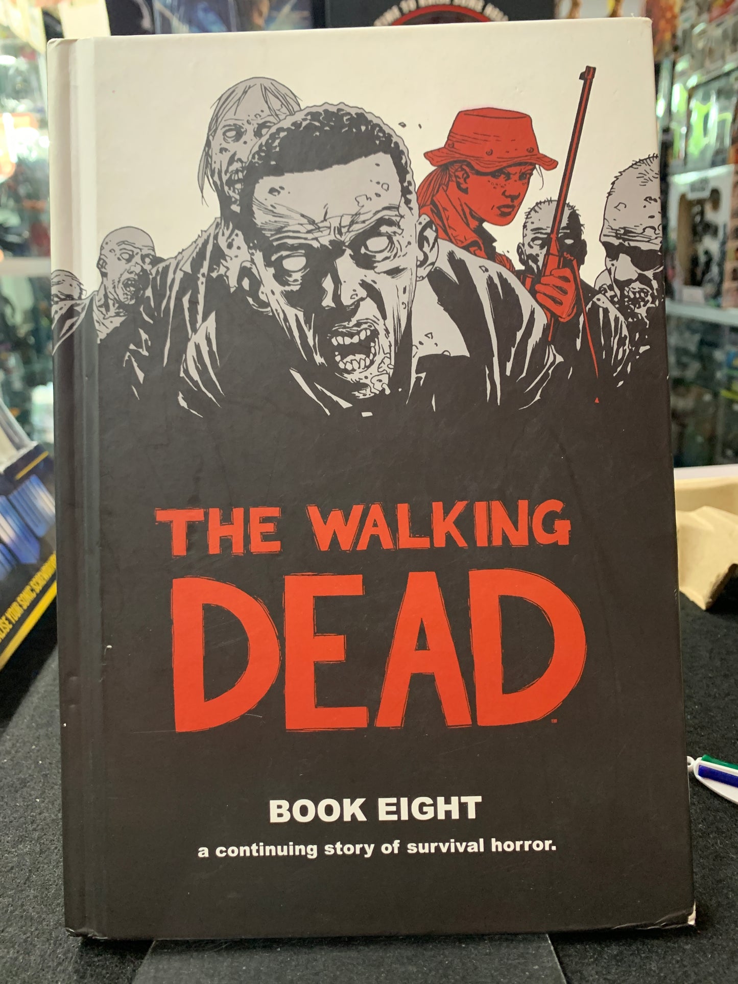 The walking dead book 8 a continuing story of survival horror book used to