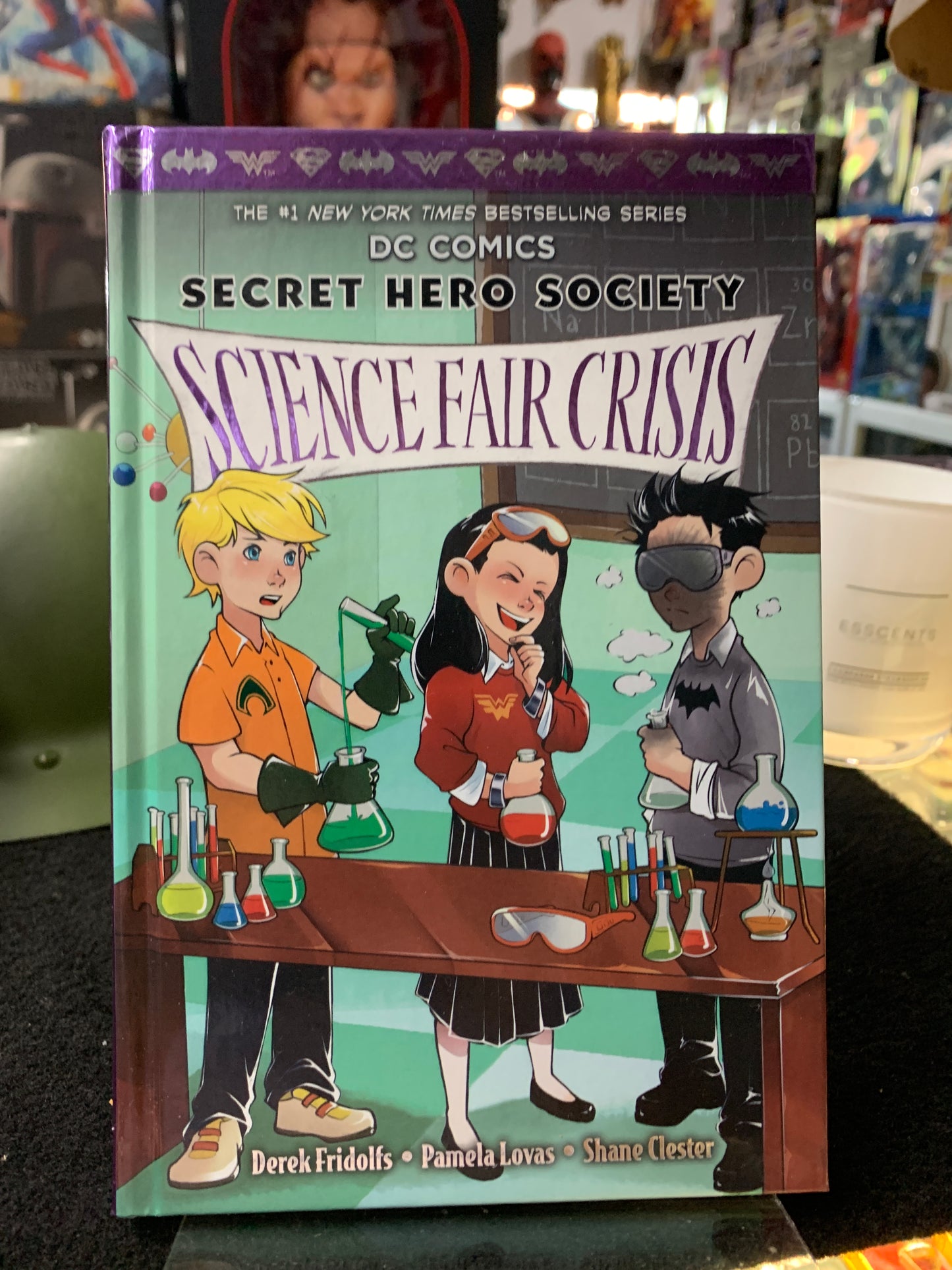 DC secret hero society secret fair crisis novel