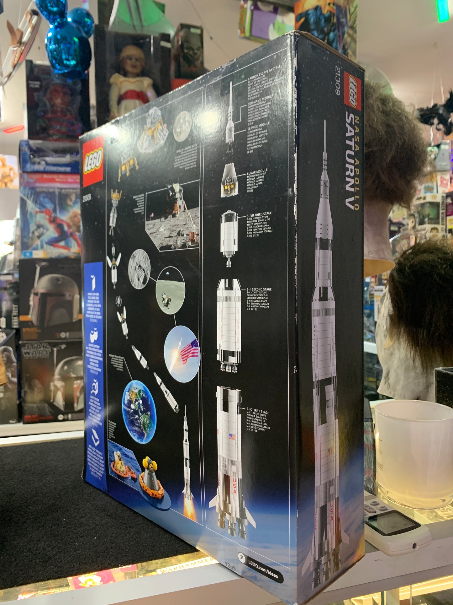 LEGO 21309 nasa Apollo Saturn V
