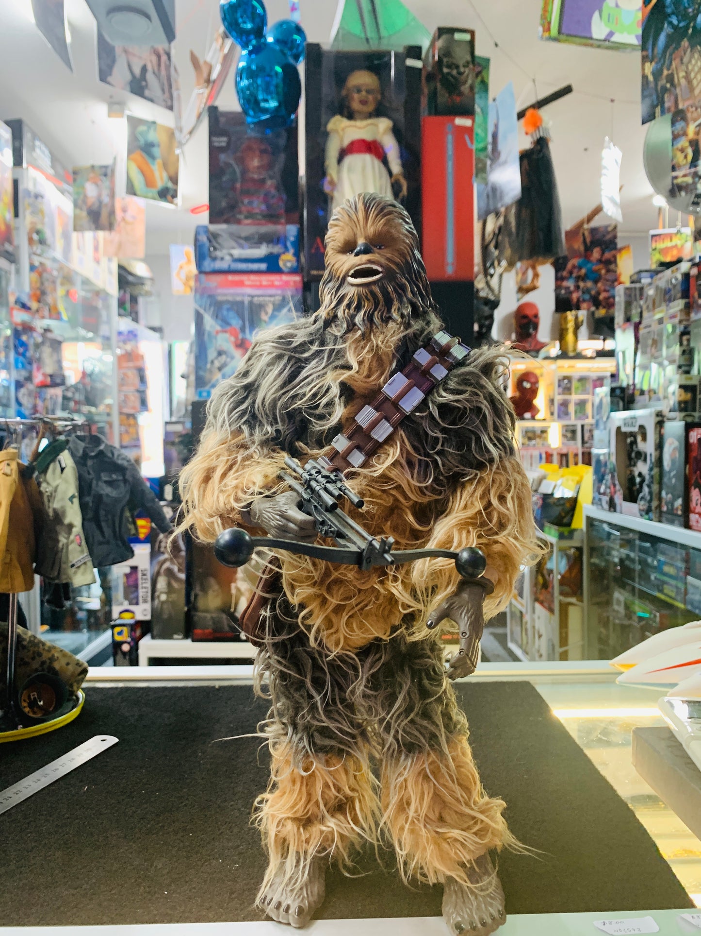 Star Wars Chewbacca used animatronic figure no box used