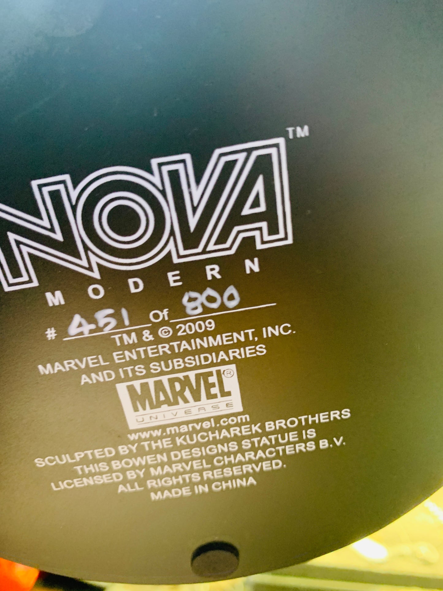Nova marvel universe Bowen designs