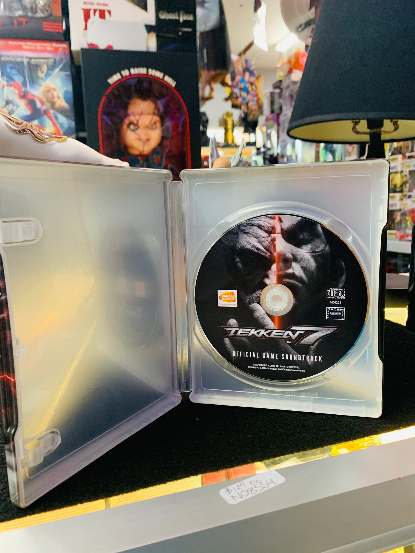 Tekken 7 with sound track and box