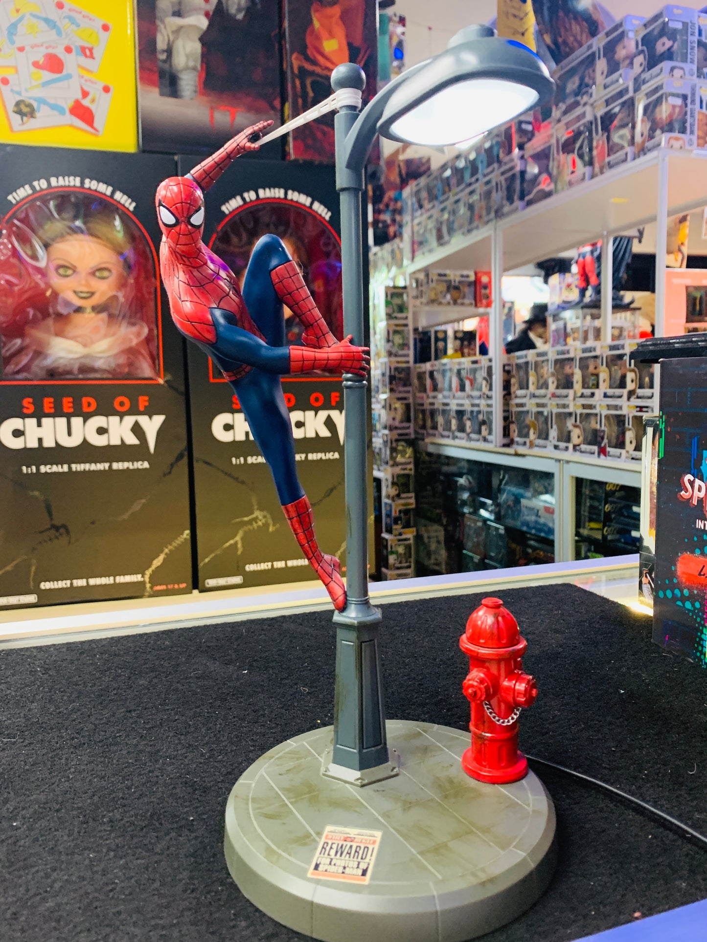 Spiderman desk lamp no box USB