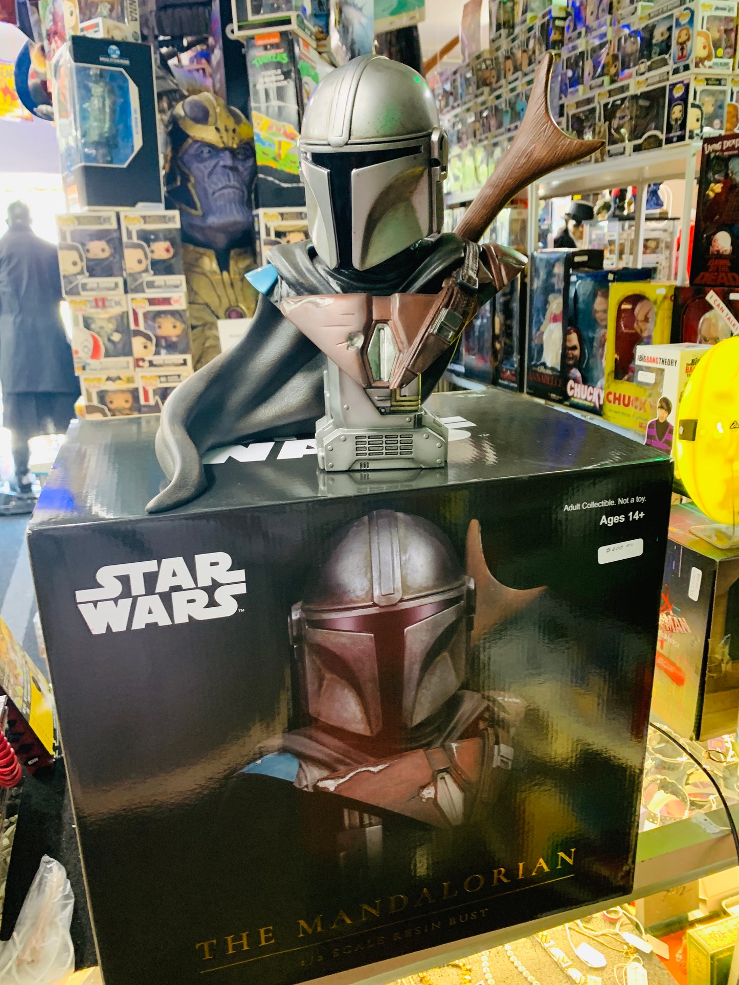 Star Wars The Mandalorian 1/2 scale bust numbered