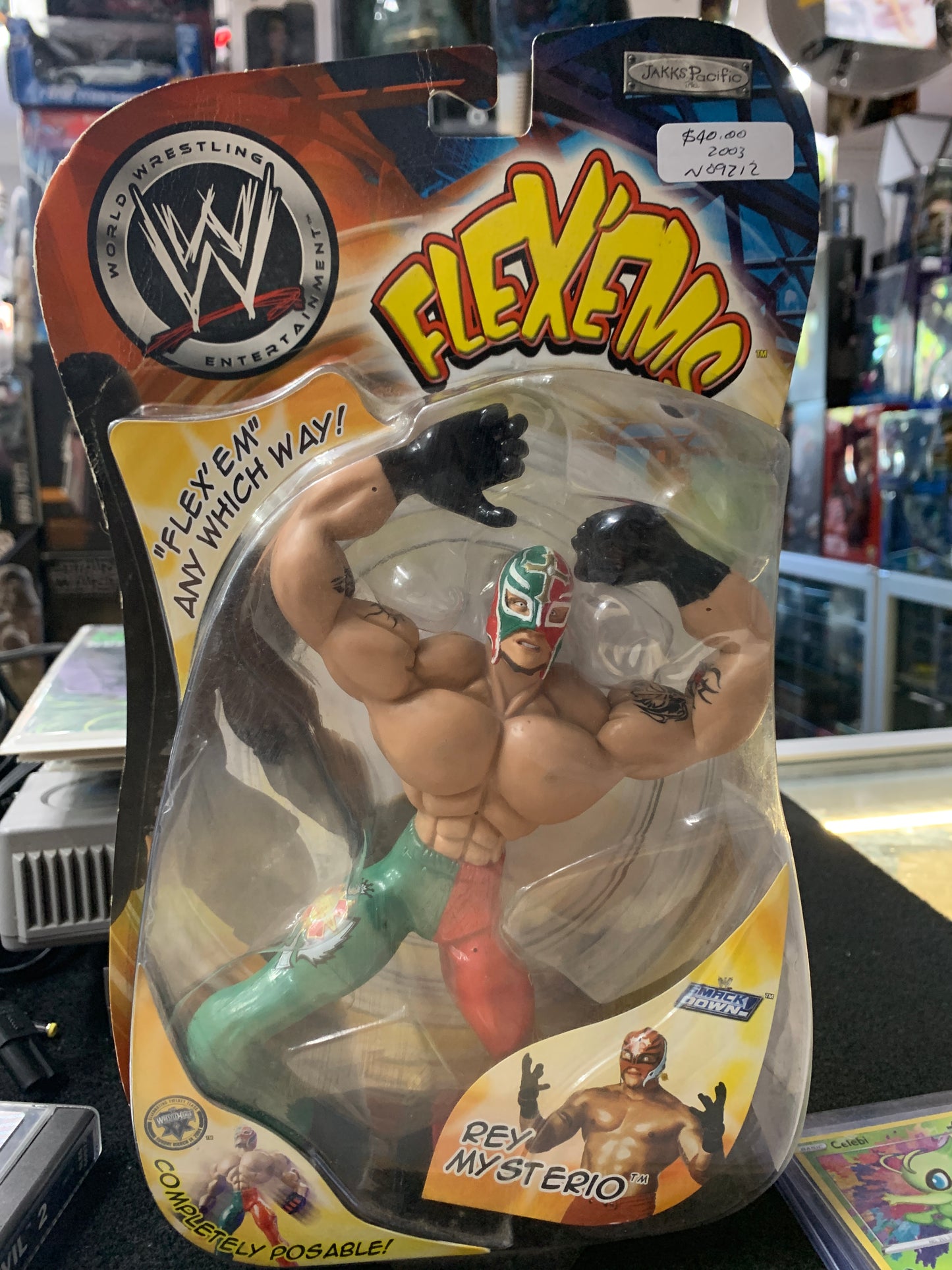 Flexems Rey Mysterio 2003 figurine