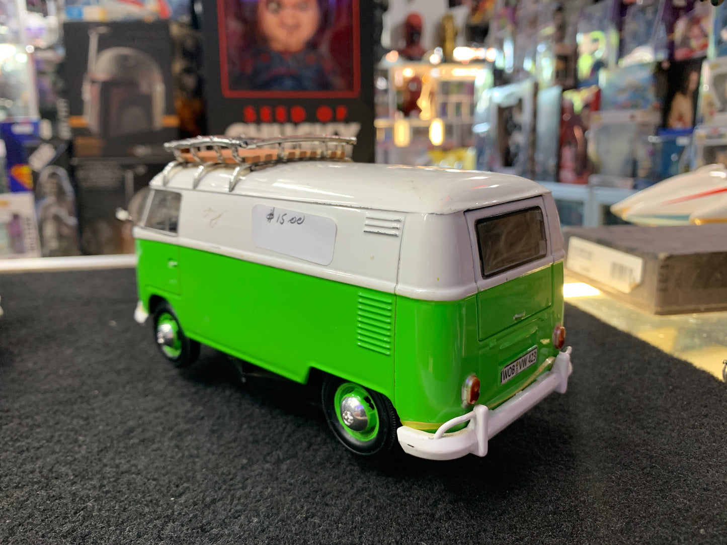 Volkswagen 1960s toy car 7 inch in length used no box