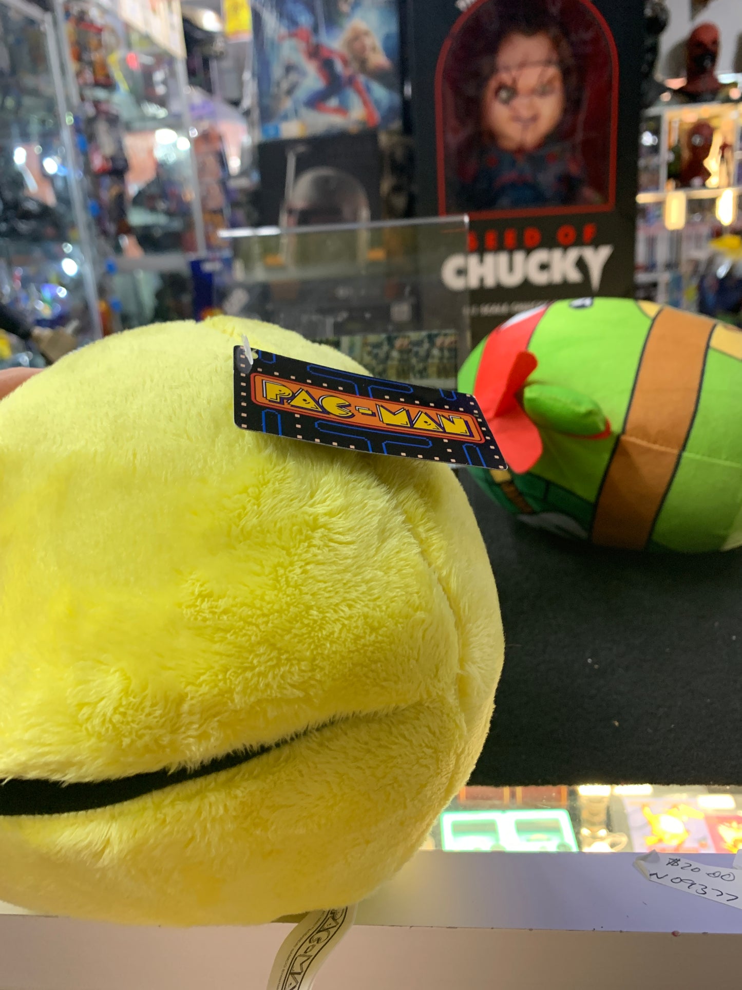 PAC-man soft toy