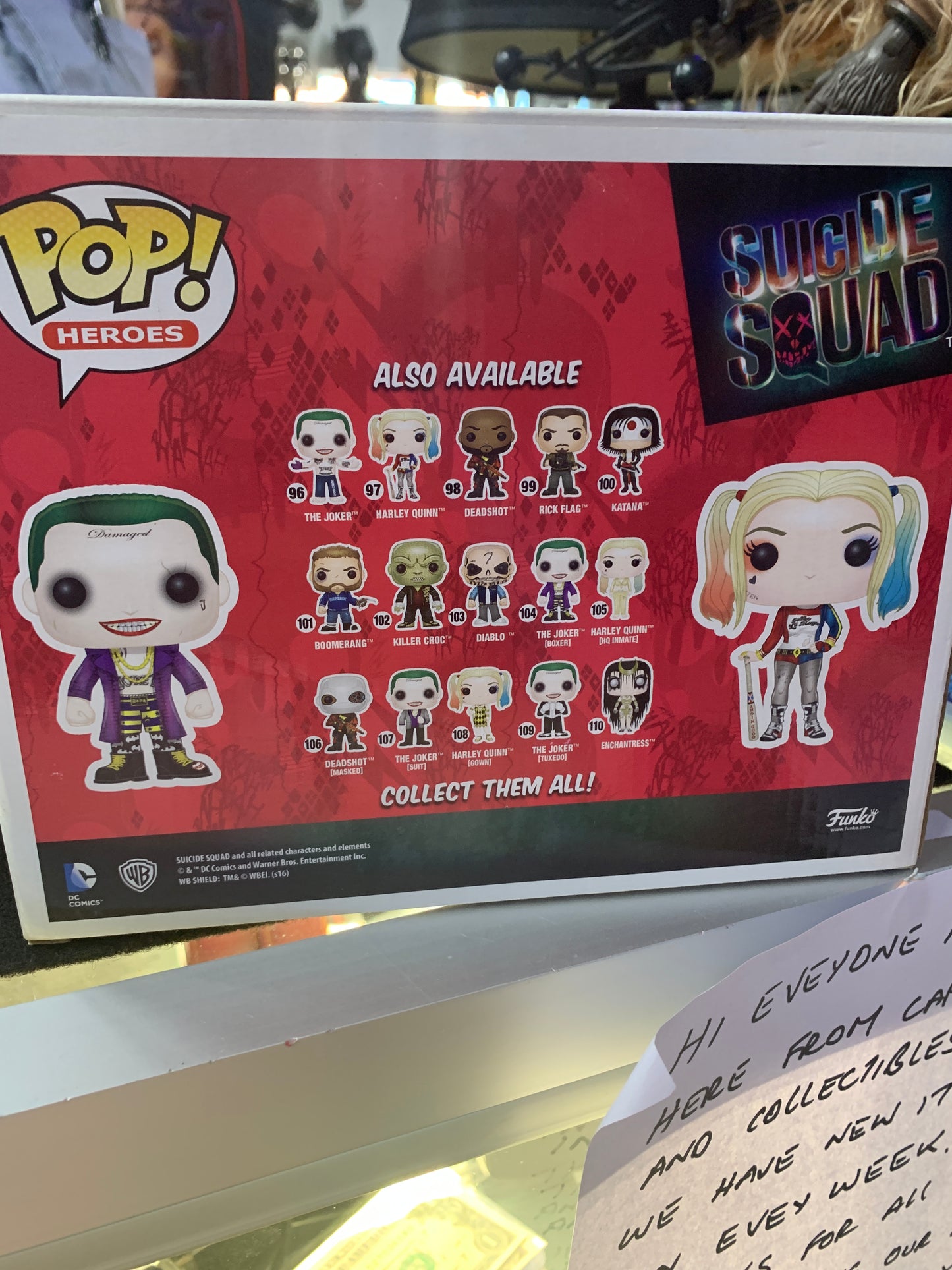 Pop funko the joker / Harley Quinn 2 pack