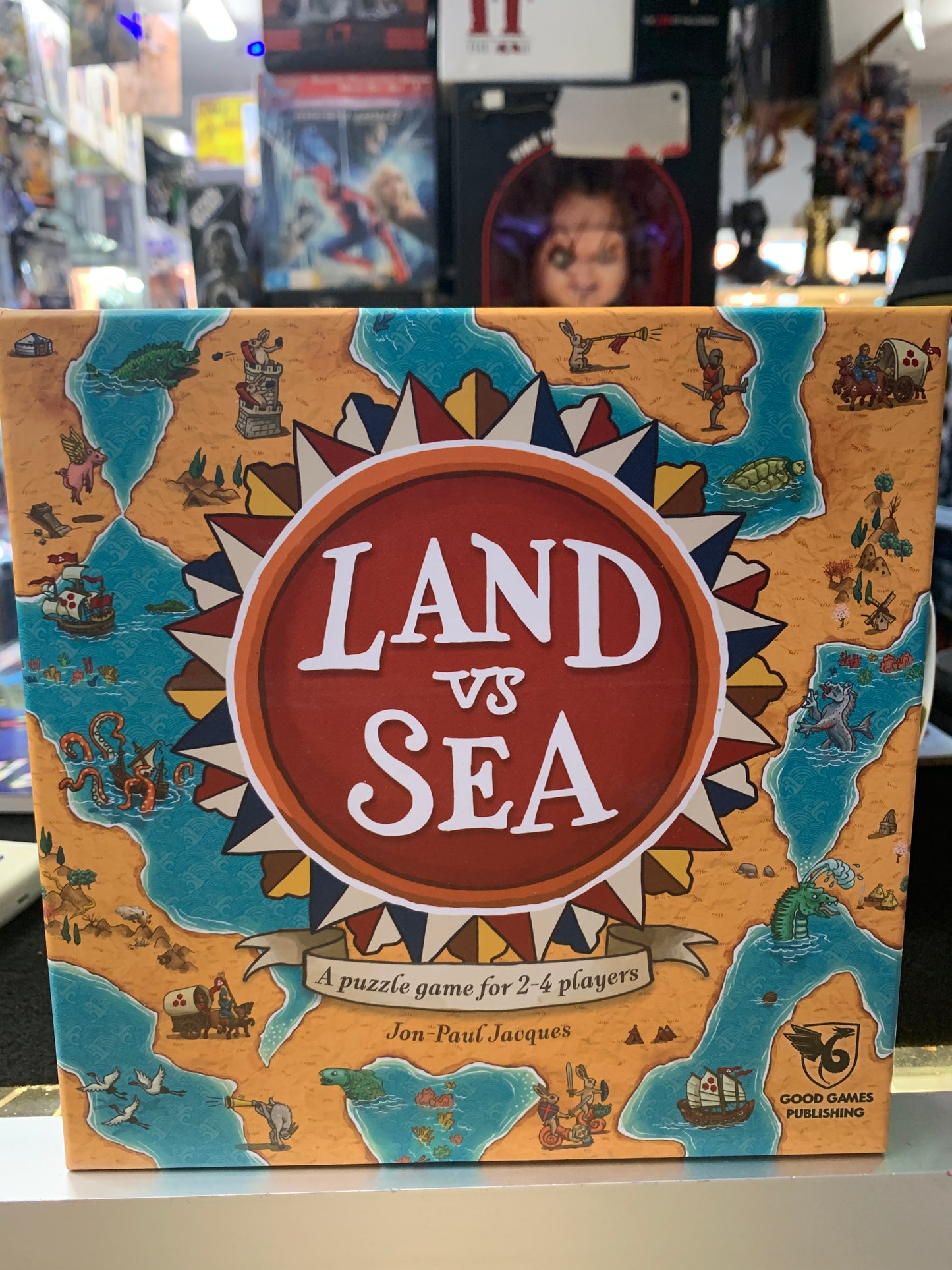 Land Vs sea a puzzle game