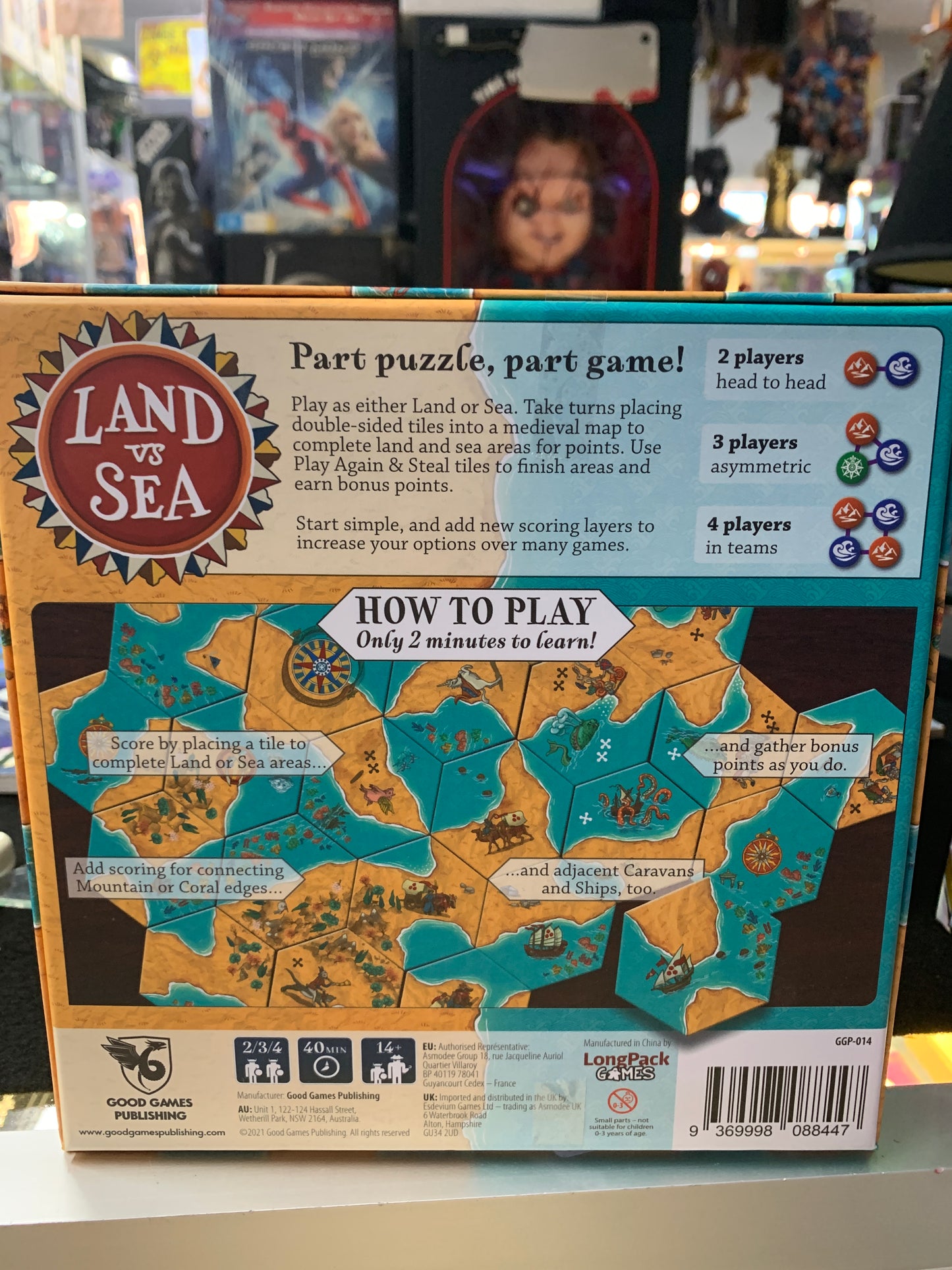 Land Vs sea a puzzle game