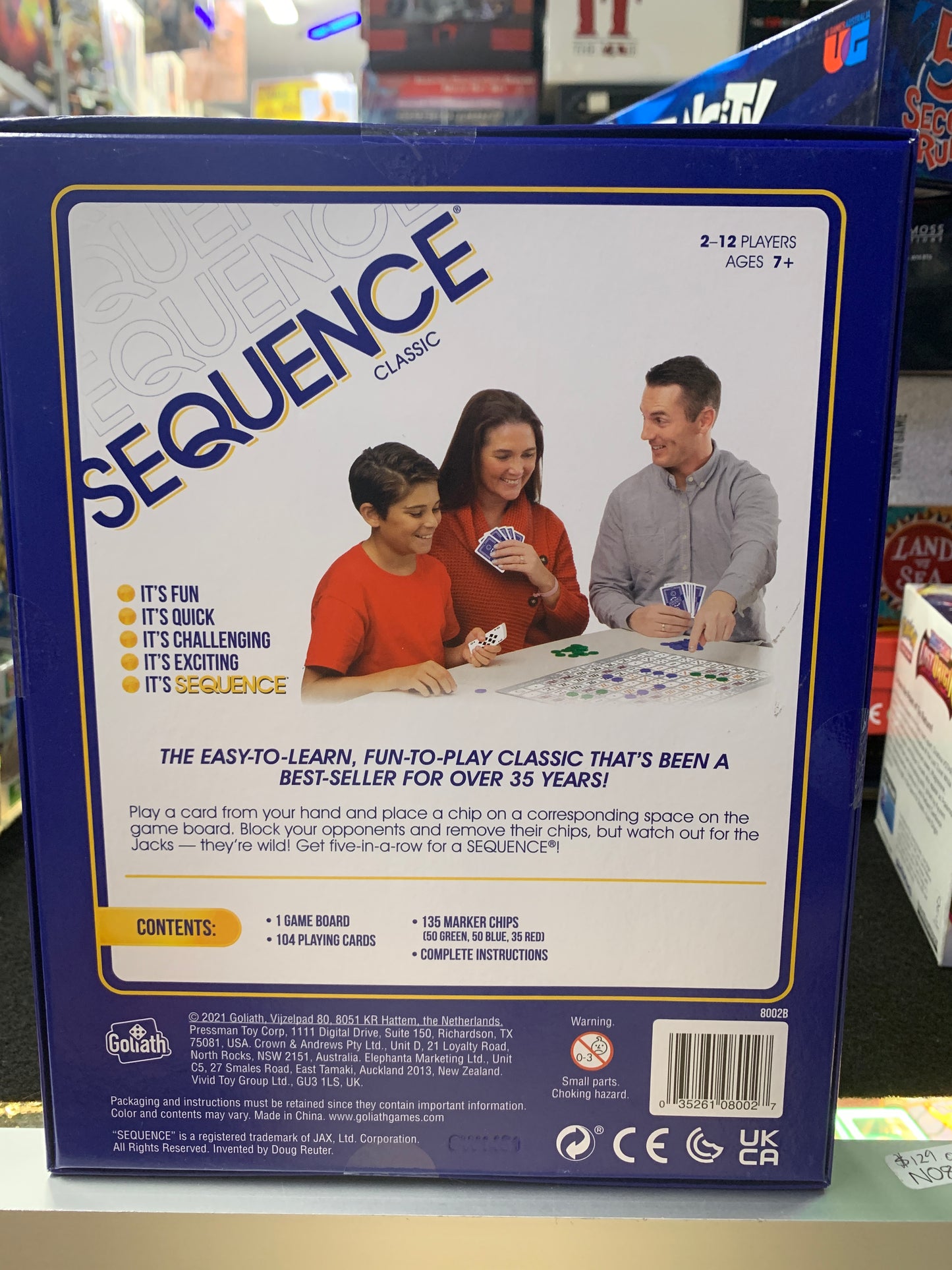 Sequence classic game