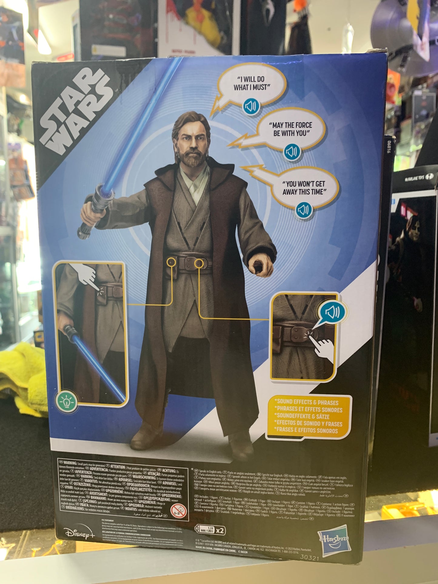 Star Wars Obi wan kenobi galactic action Hasbro