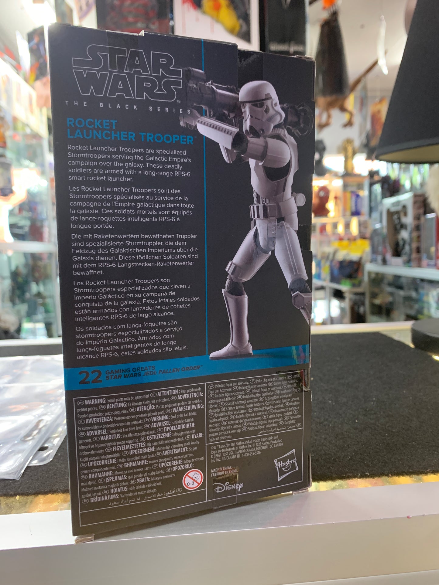 Star Wars the black series rocket launcher trooper