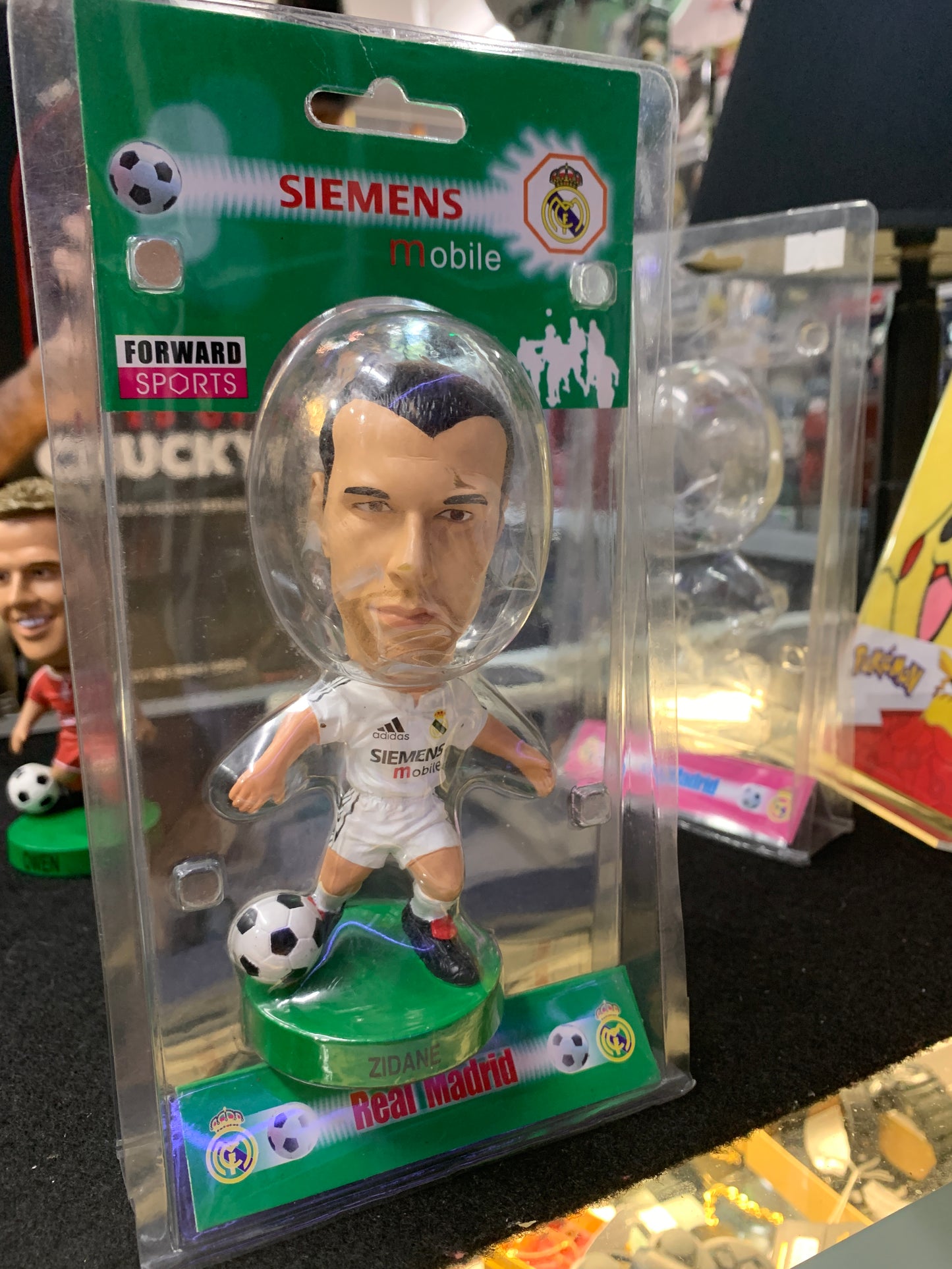 Bobble head 2004 soccer player Zidane