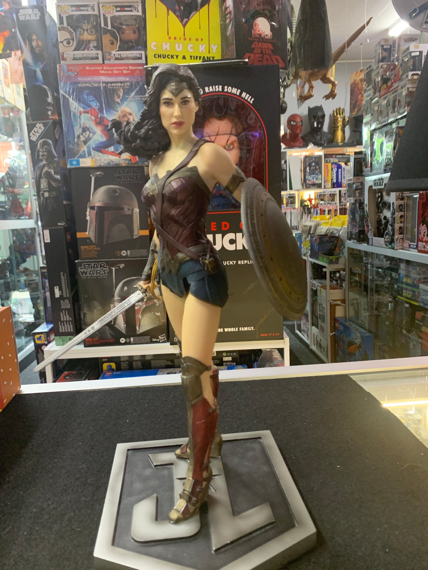 Wonder women justice league numbered