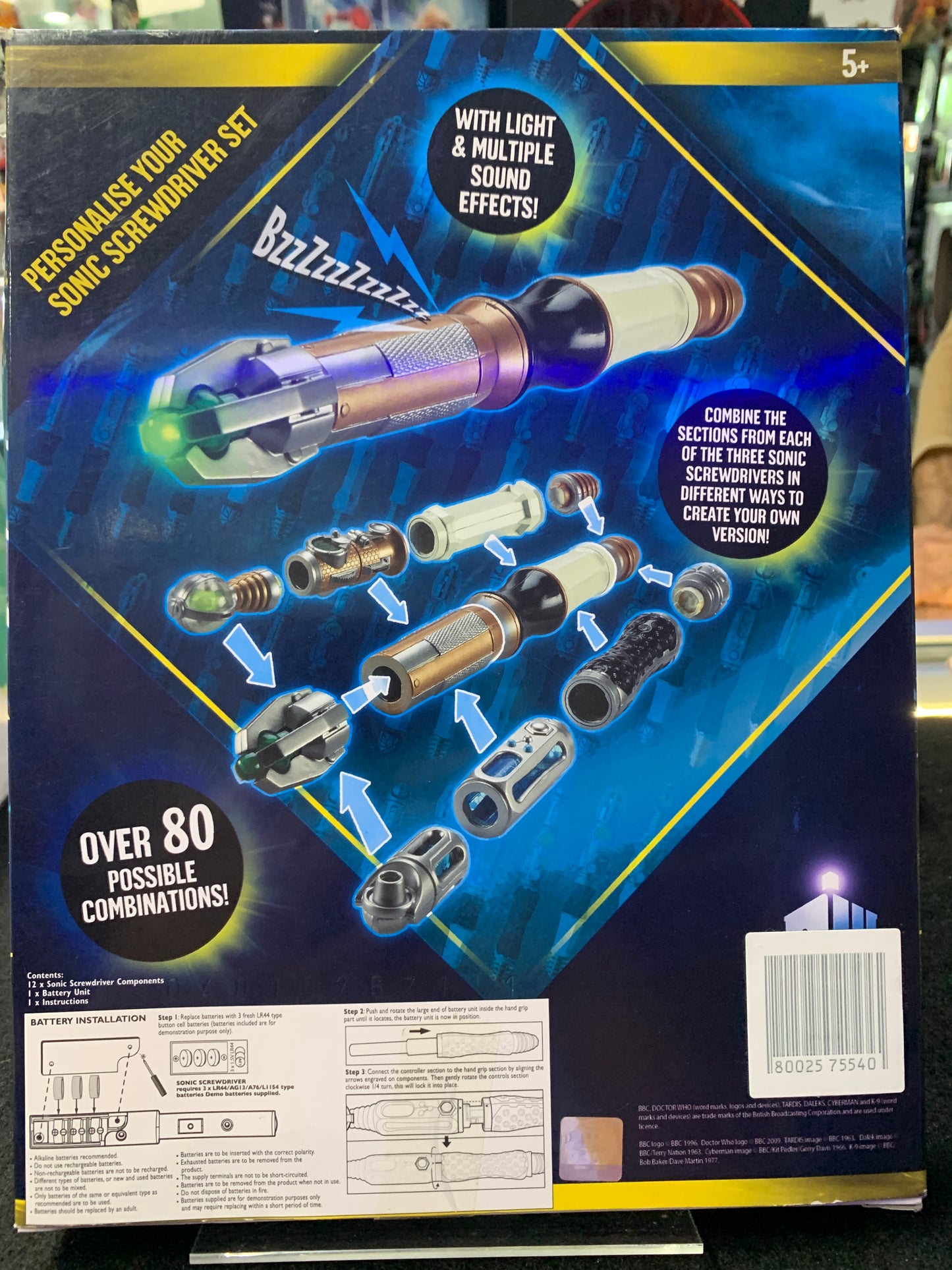 Doctor who personalize your Sonic screwdriver set