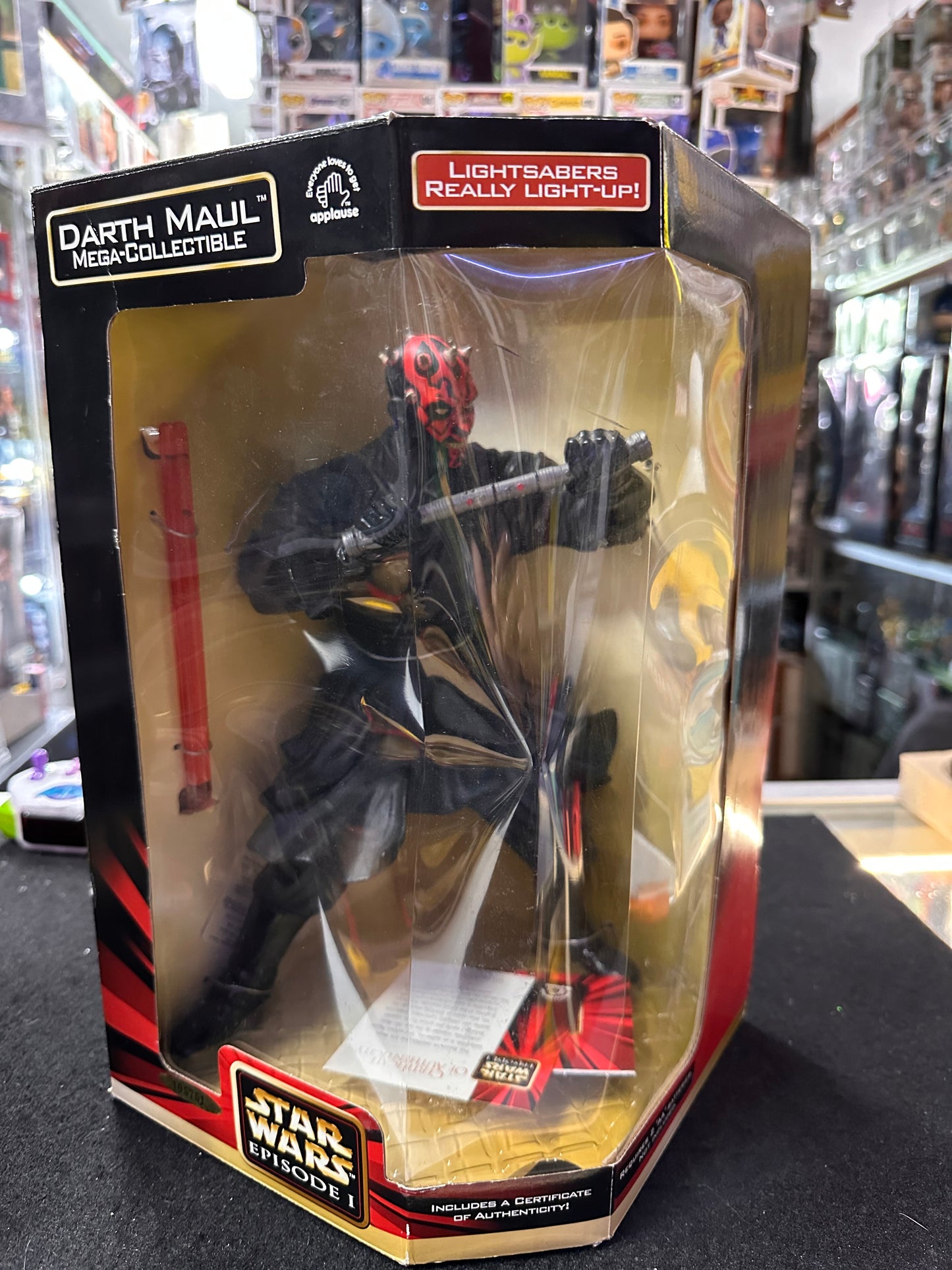 STAR WARS EPISODE 1 DARTH MAUL MEGA COLLECTIBLE