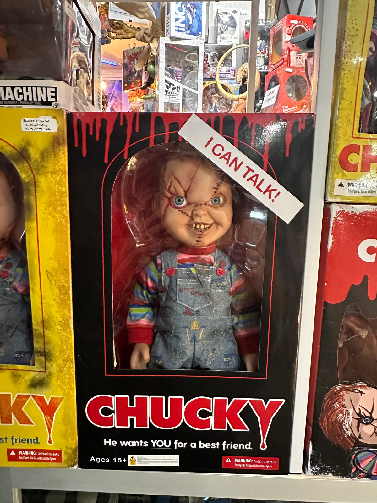 CHUCKY 15" TALKING FIGURE