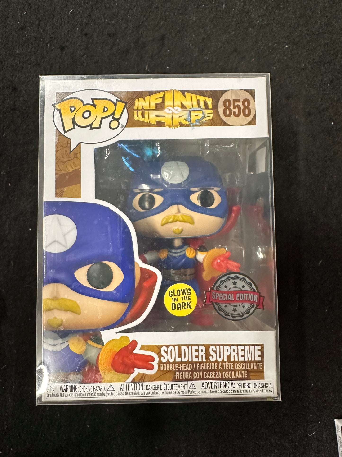 FUNKO POP INFINITY WARPS SOLDIER SUPREME SPECIAL EDITION #858