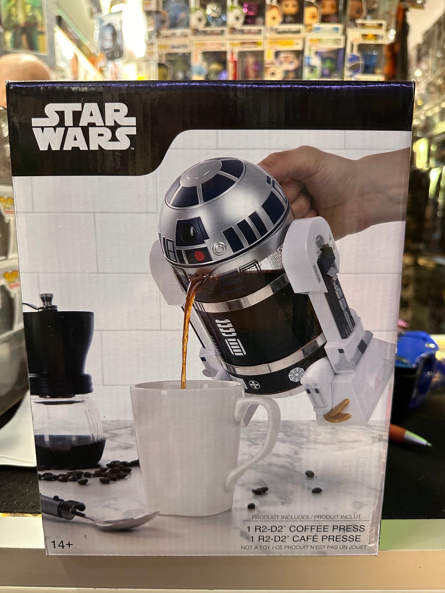 STAR WARS R2-D2 COFFEE PRESS