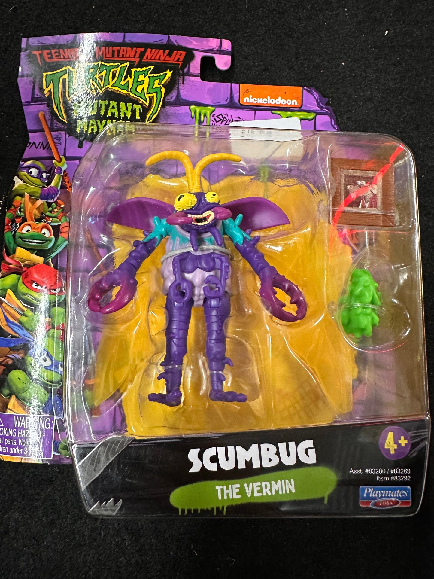 TEENAGE MUTANT NINJA TURTLES MUTANT MAYHEM SCUMBUG THE VERMIN