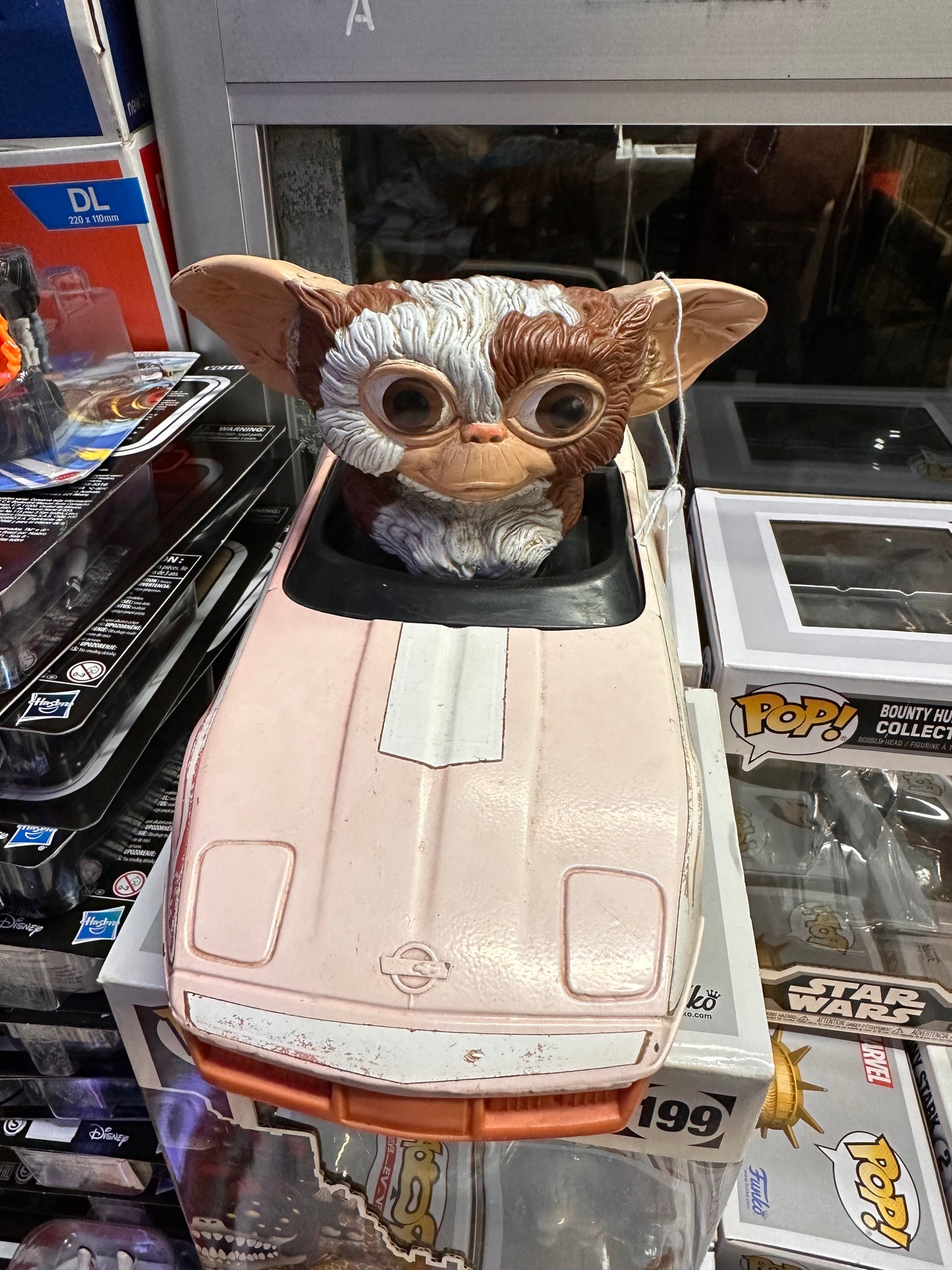 GIZMO IN PINK CORVETTE 1984