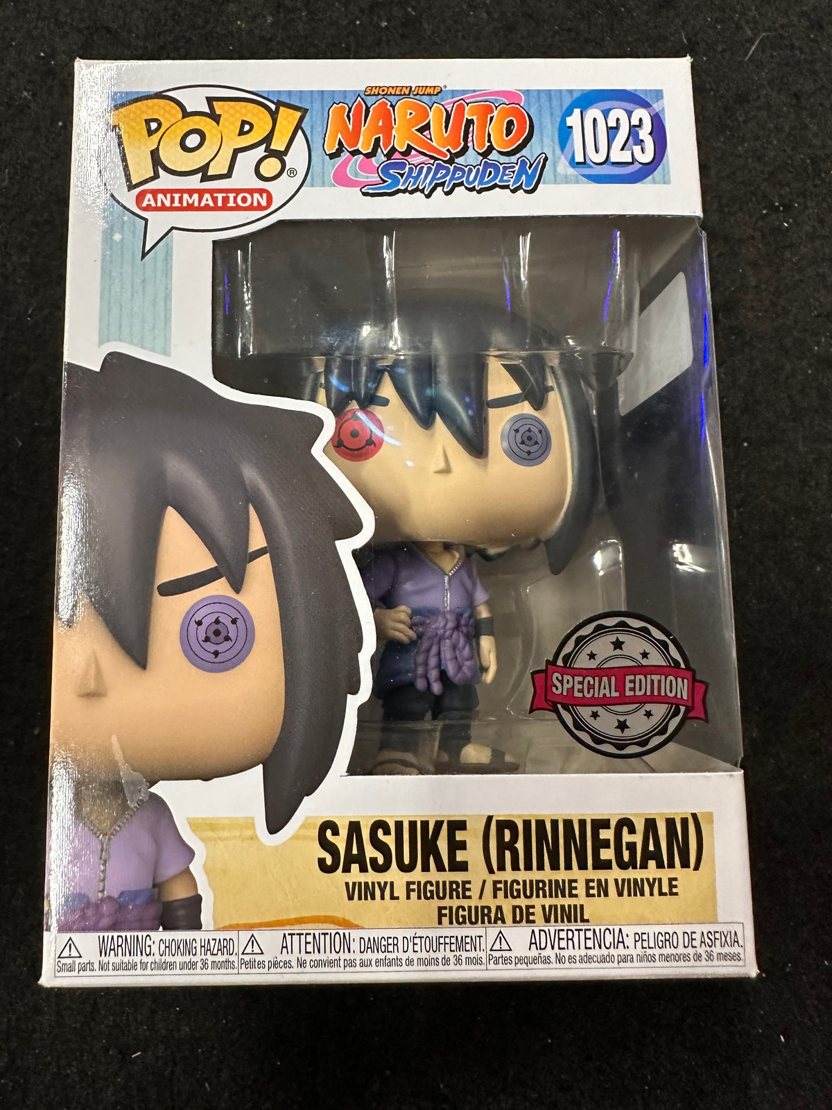 FUNKO POP NARUTO SHIPPUDEN SASUKE (RINNEGAN) #1023 SPECIAL EDITION