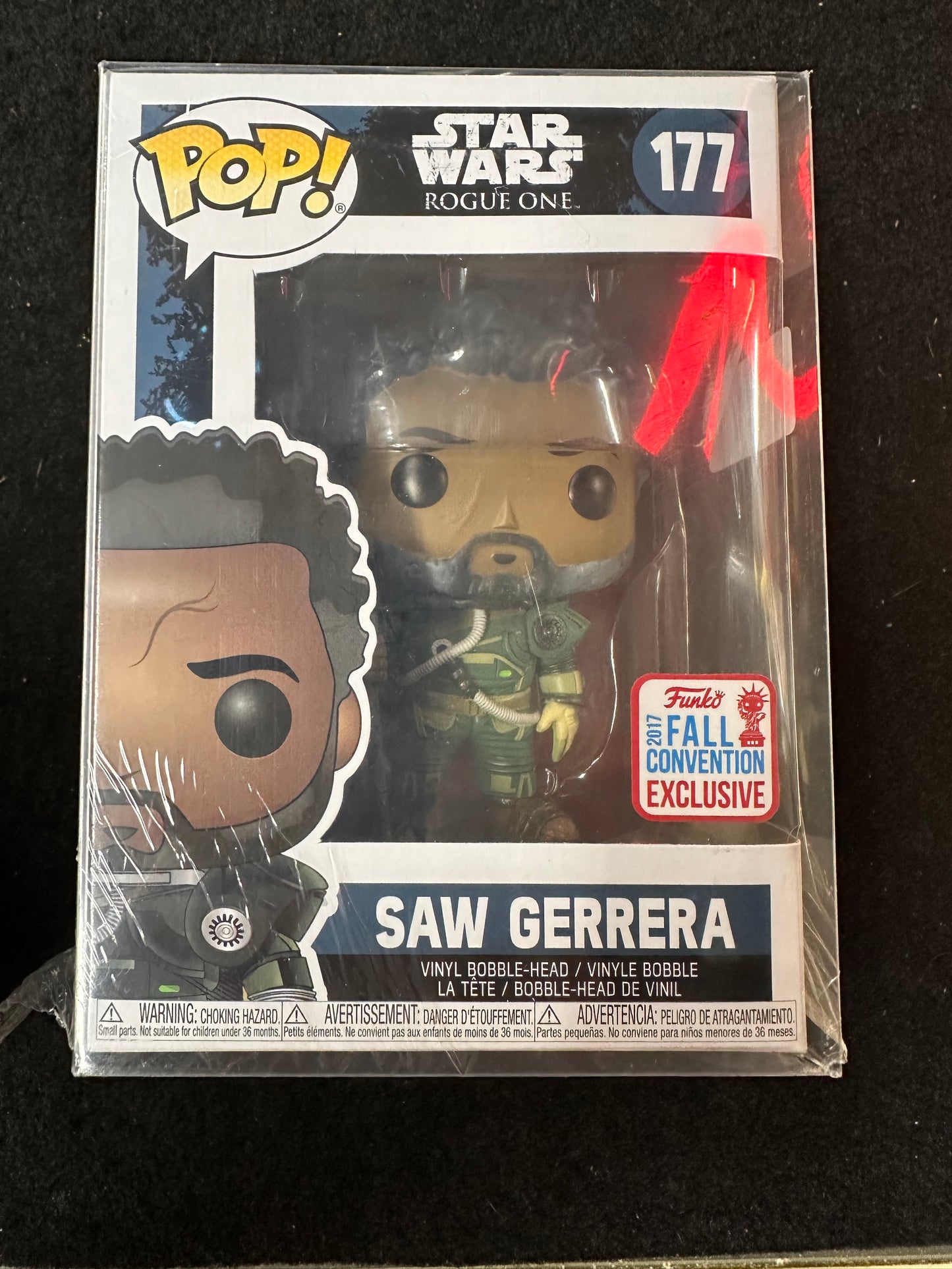 FUNKO POP STAR WARS SAW GERRERA EXCLUSIVE #177