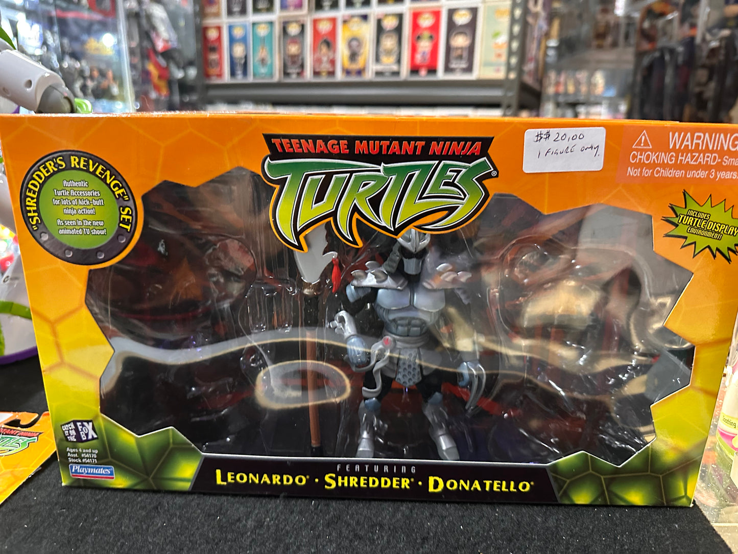 TEENAGE MUTANT NINJA TURTLES SHREDDERS REVENGE SET (SHREDDER FIGURE ONLY)