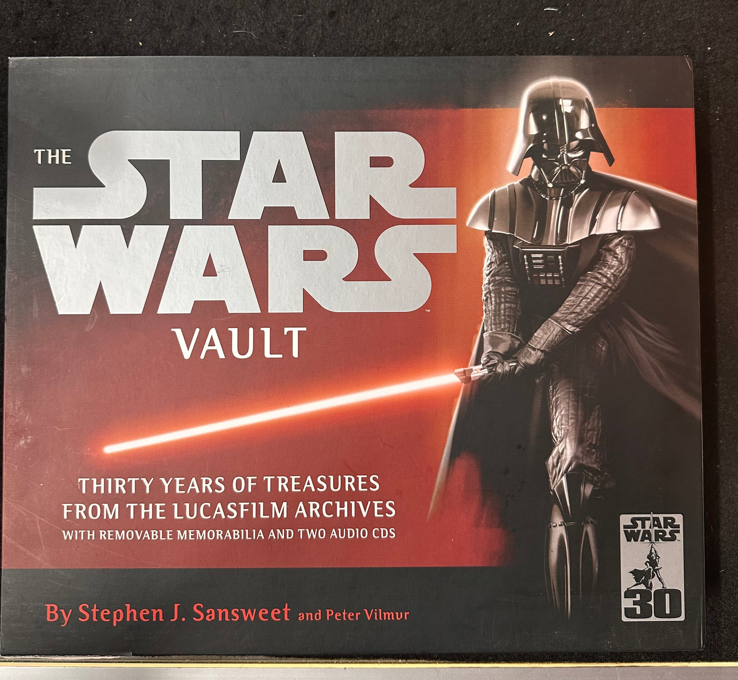 STAR WARS THE VAULT THIRTY YEARS OF TREASURES FROM THE LUCASFILM ARCHIVES