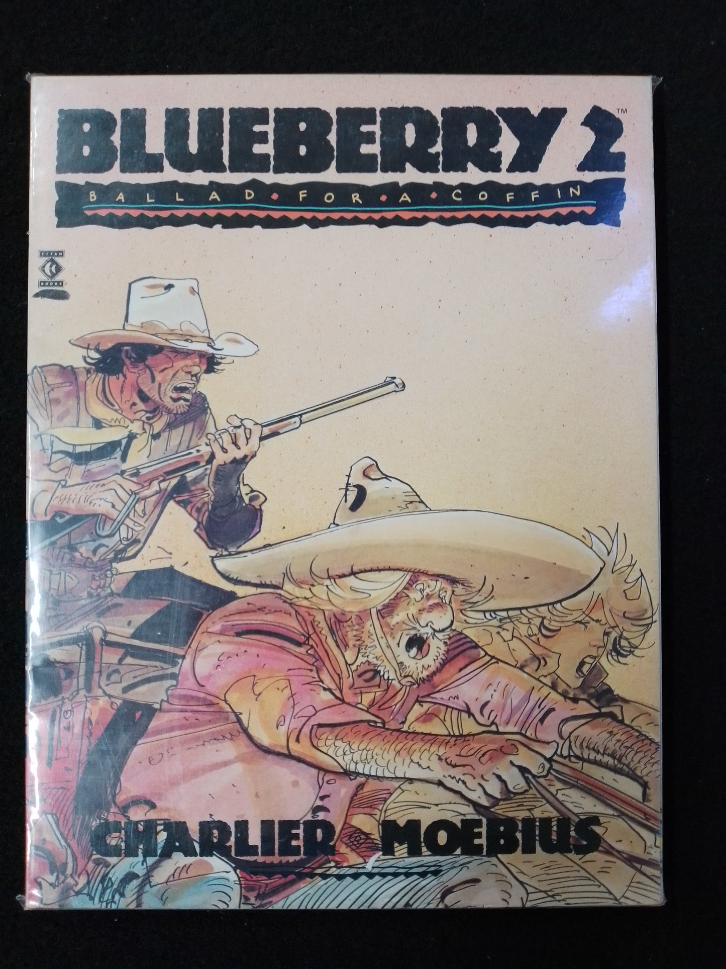 Blueberry 2 Ballad For A Coffin By Charlier Moebius Graphic Novel - N06998