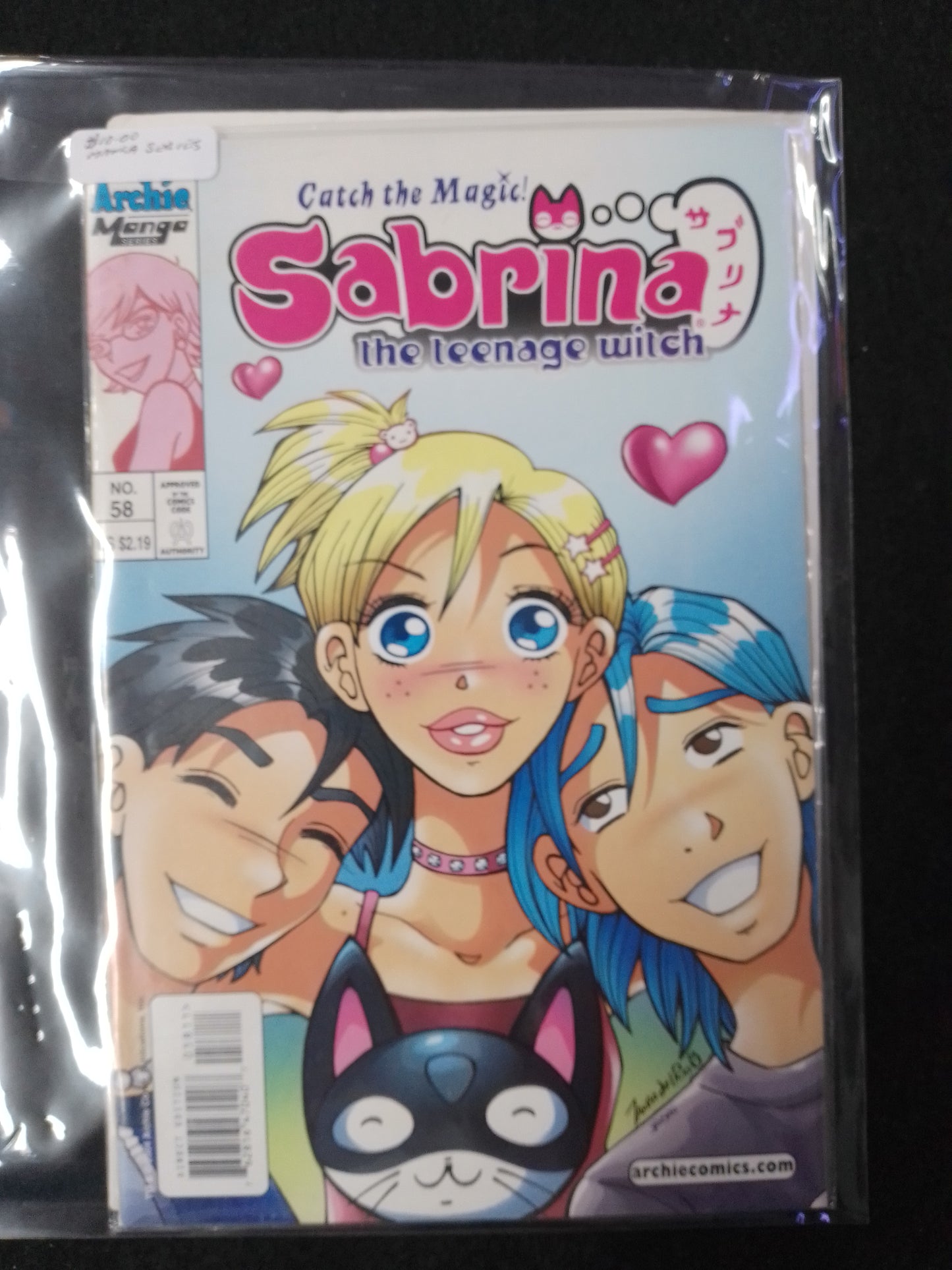 Sabrina The Teenage Witch No 58 Manga - Archie Comic Book - N07883