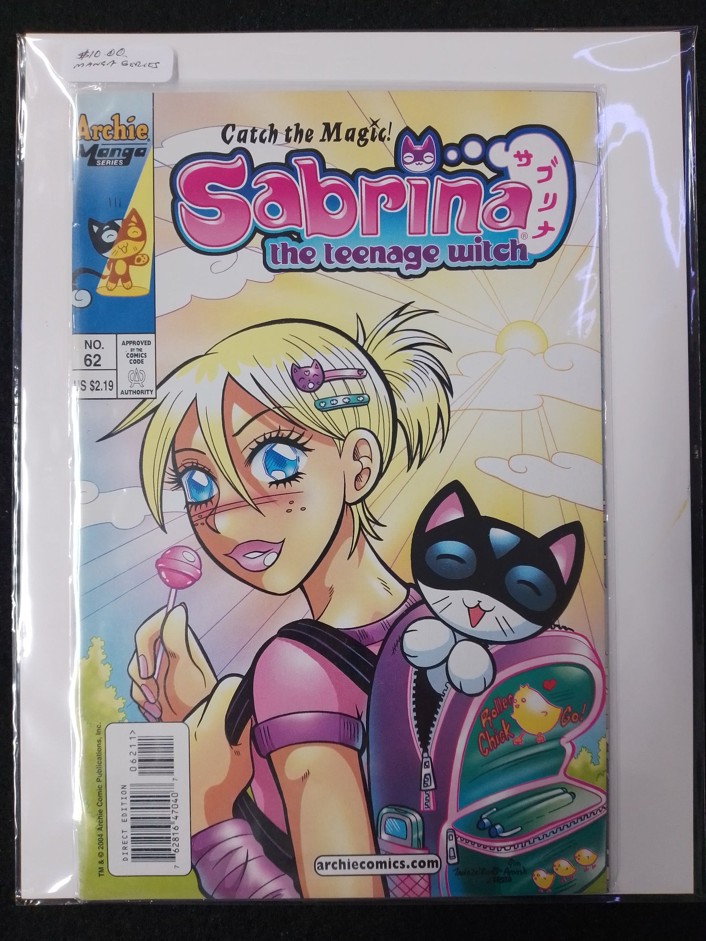 Sabrina The Teenage Witch No 62 Manga - Archie Comic Book - N07886