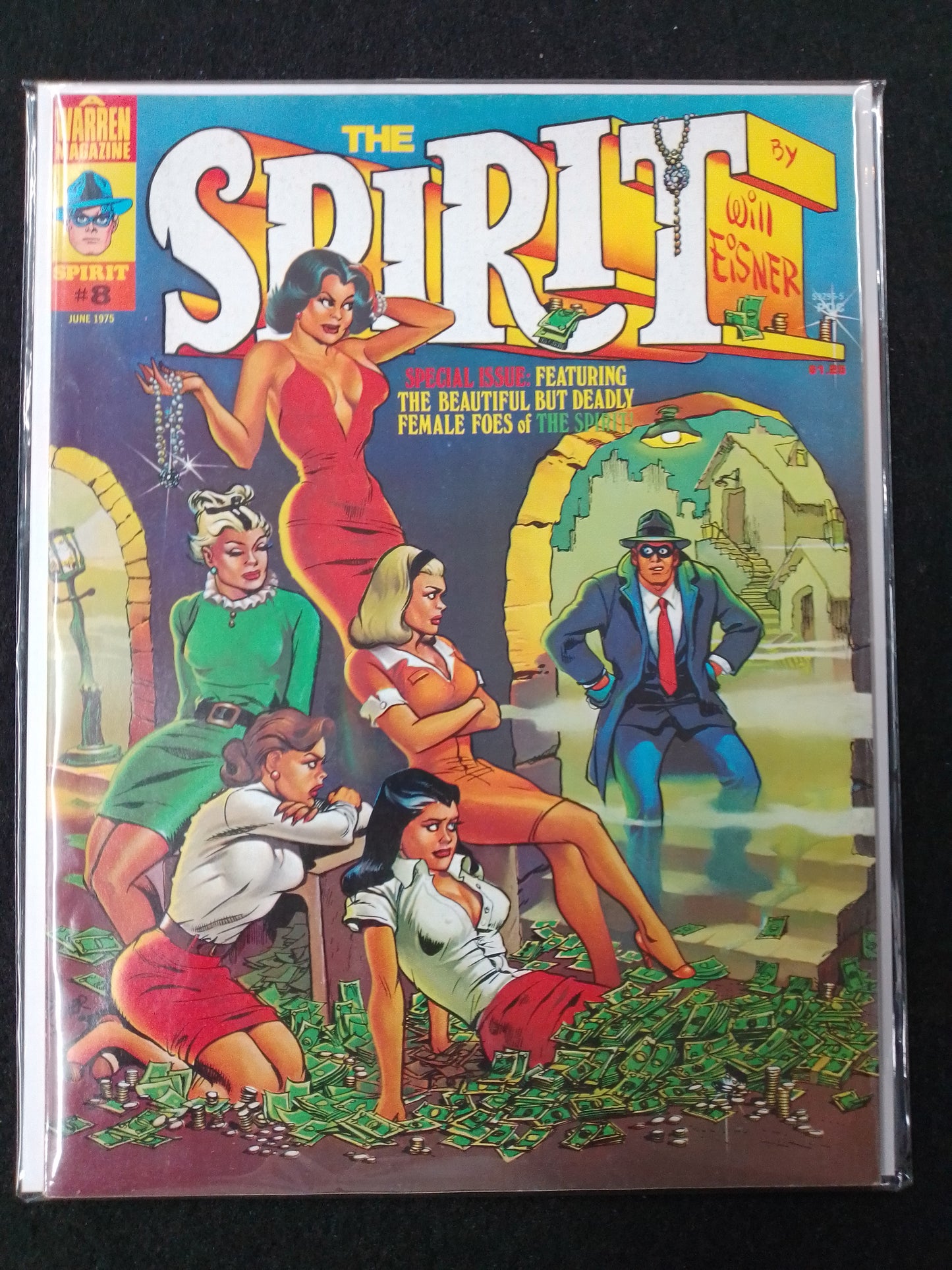 The Spirit #8 By Will Eisner June 1975 Comic Book - N07895