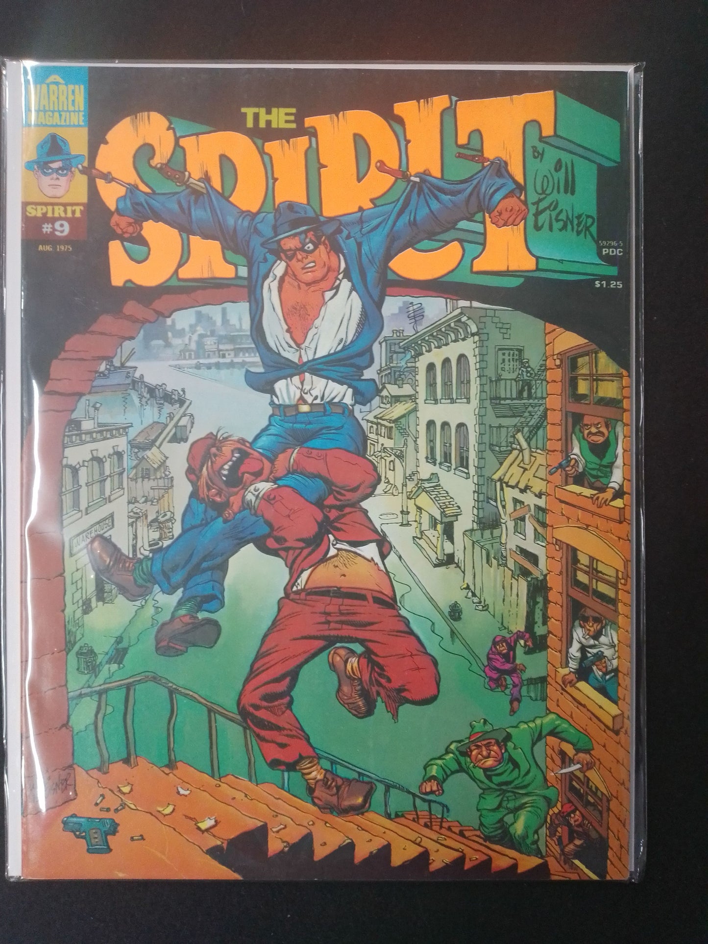 The Spirit #9 By Will Eisner Aug 1975 Comic Book - N07916