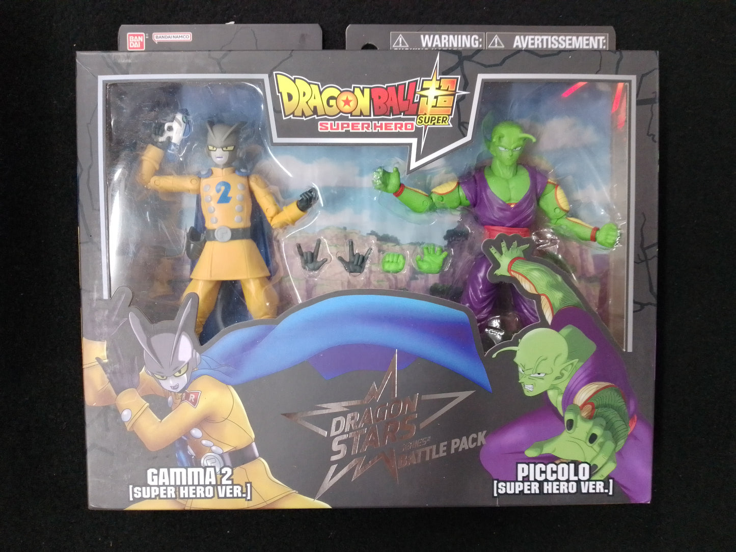 Dragon Ball Super: Super Hero - Piccolo & Gamma 2 Dragon Stars Series Action Figures