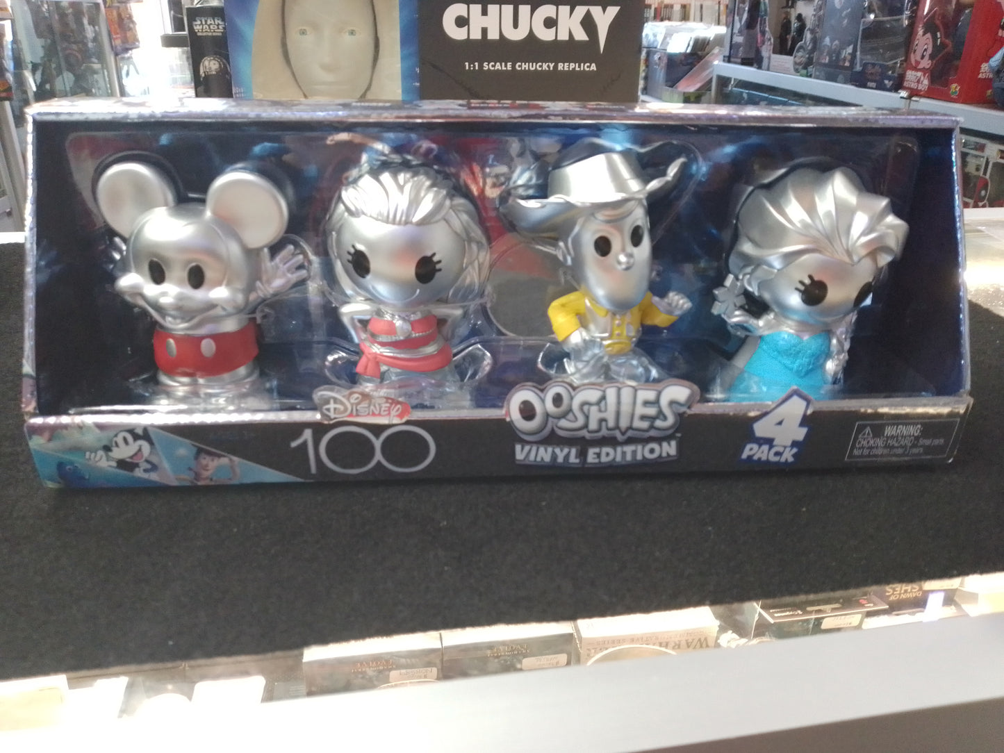Disney 100 Ooshies Vinyl Edition 4 Pack - N08618