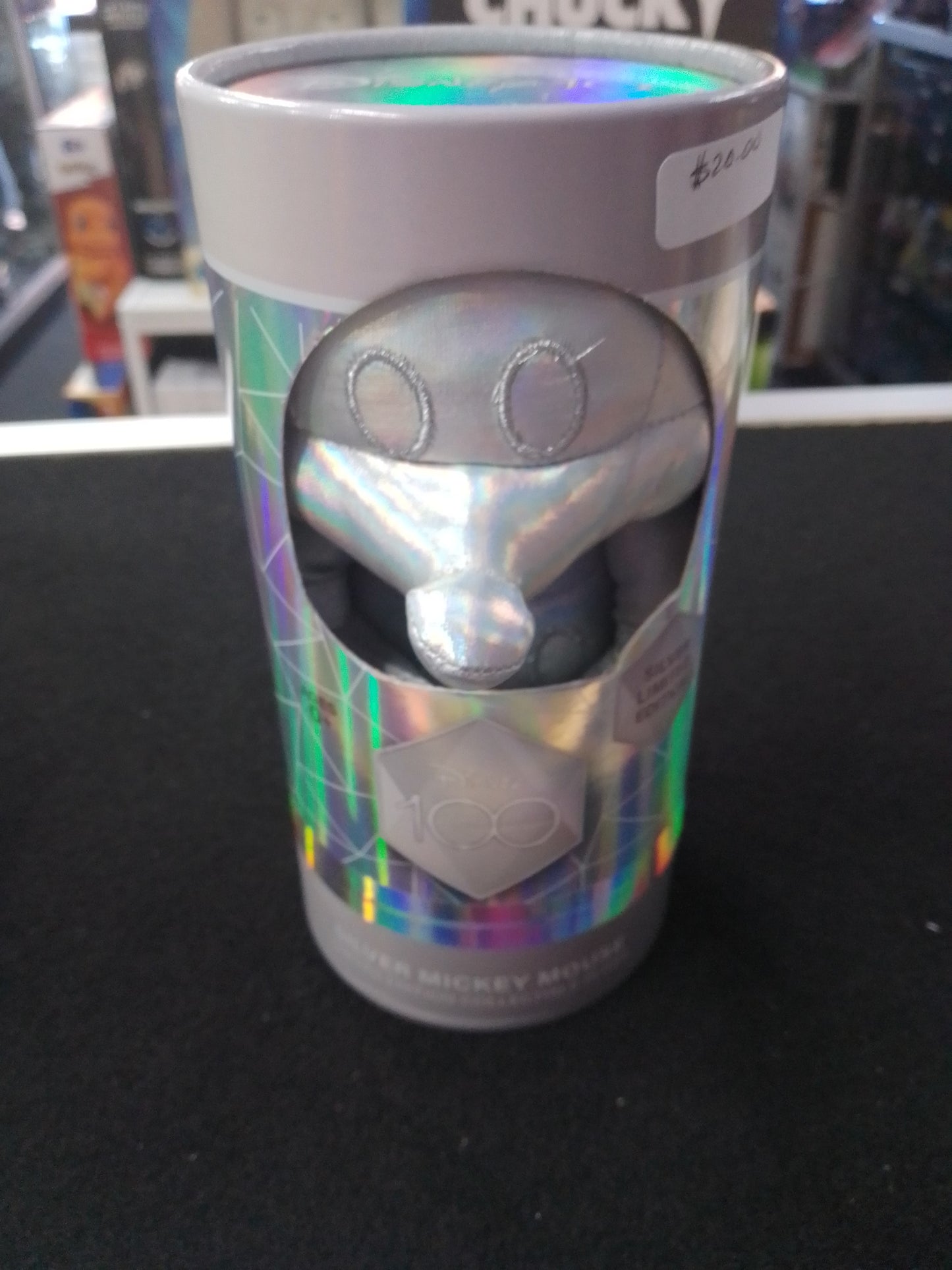 Disney 100 Mickey Mouse Plush Silver (Limited Edition) - N08622