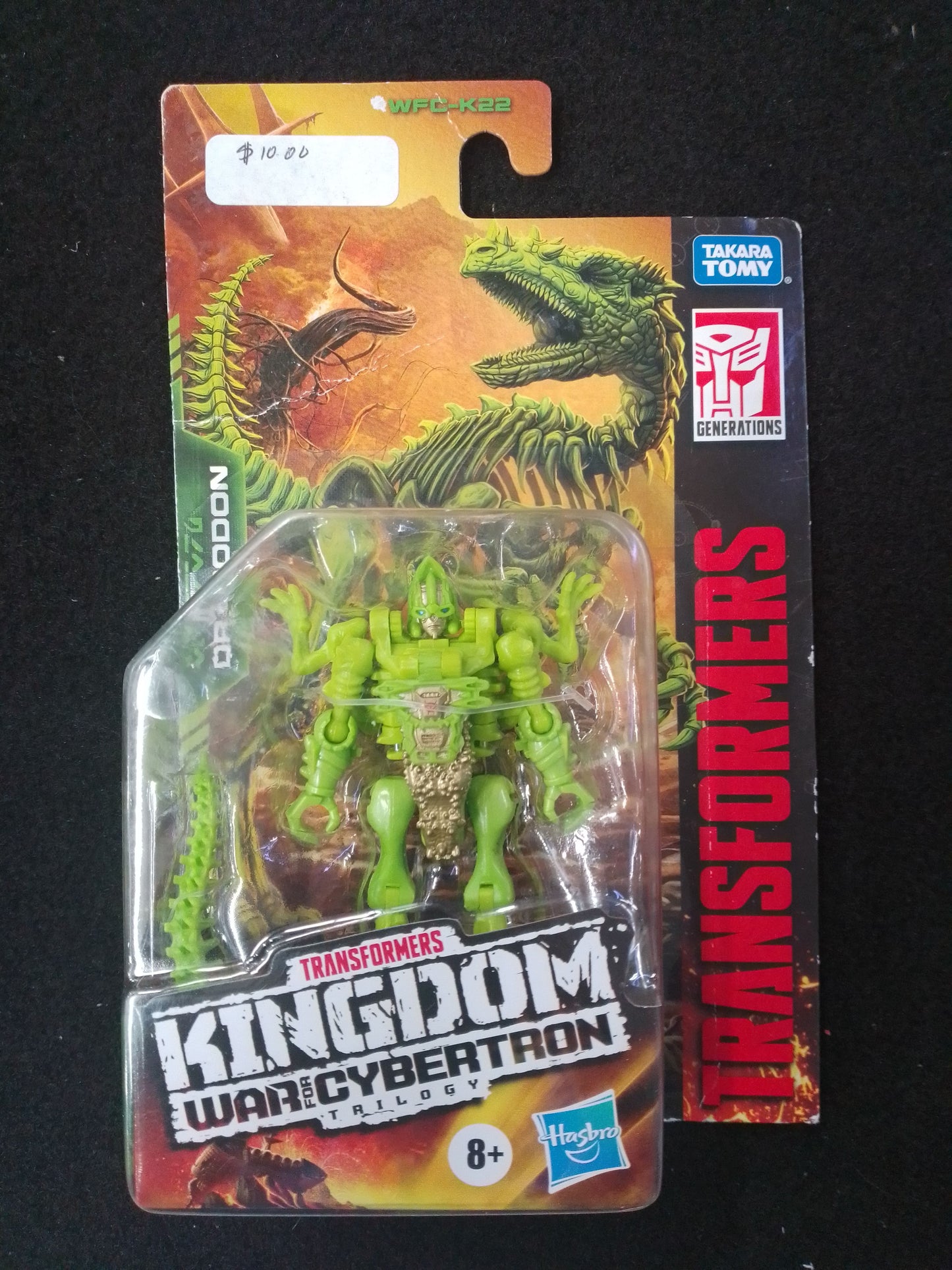 Tomy Transformer Generations WFC K Core Dracodon Figurine - N08635