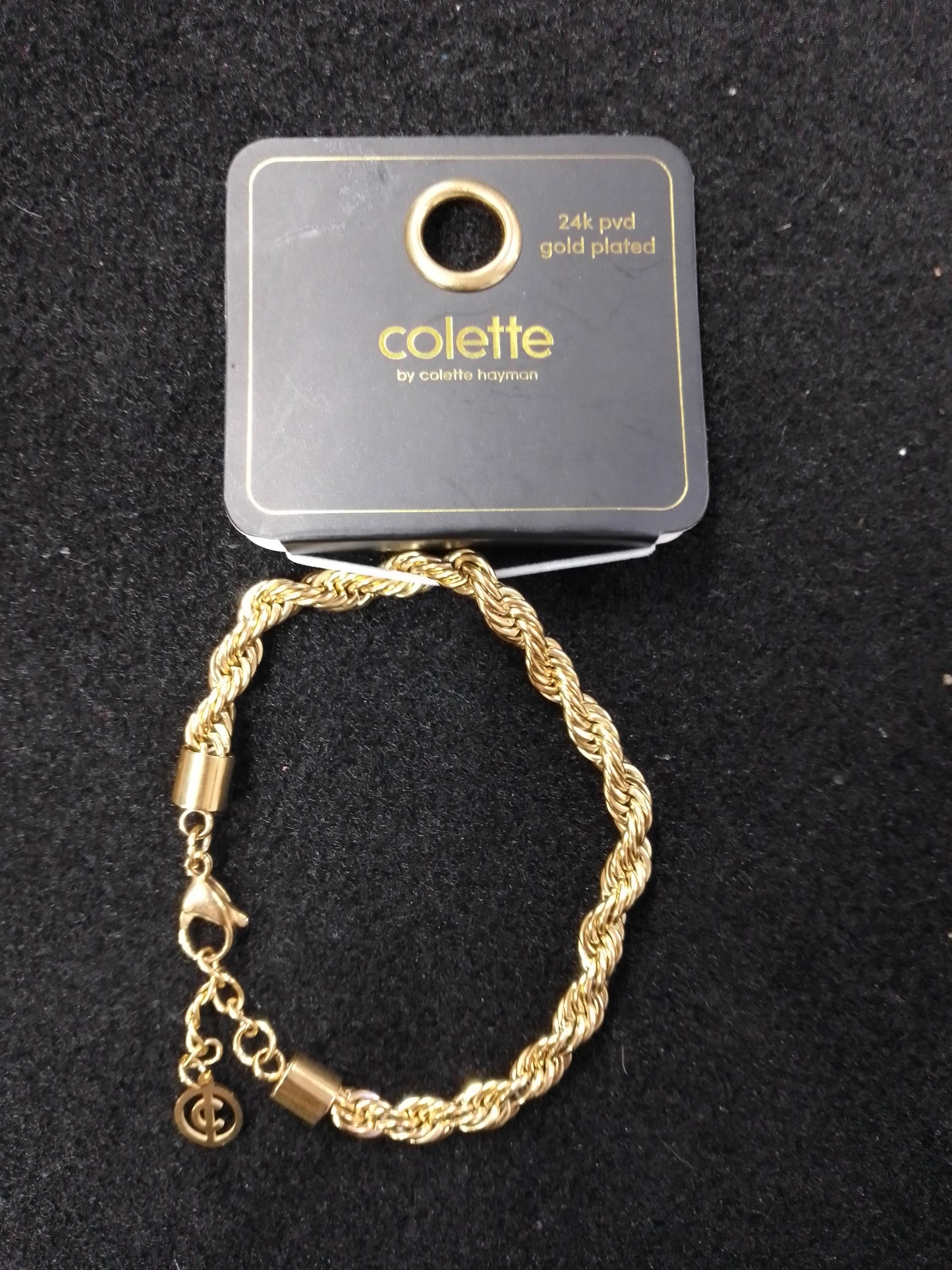 Collette 24k Gold Plated Ladies Bracelet - N08684