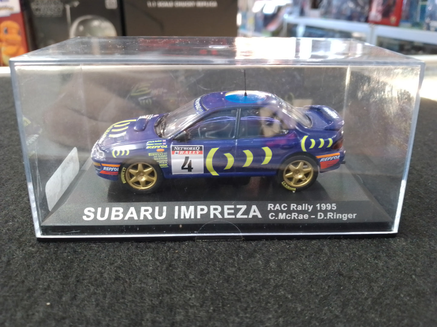 Subaru Impreza RAC Rally 1995 Die Cast 1:43 Scale Model Car - N08839