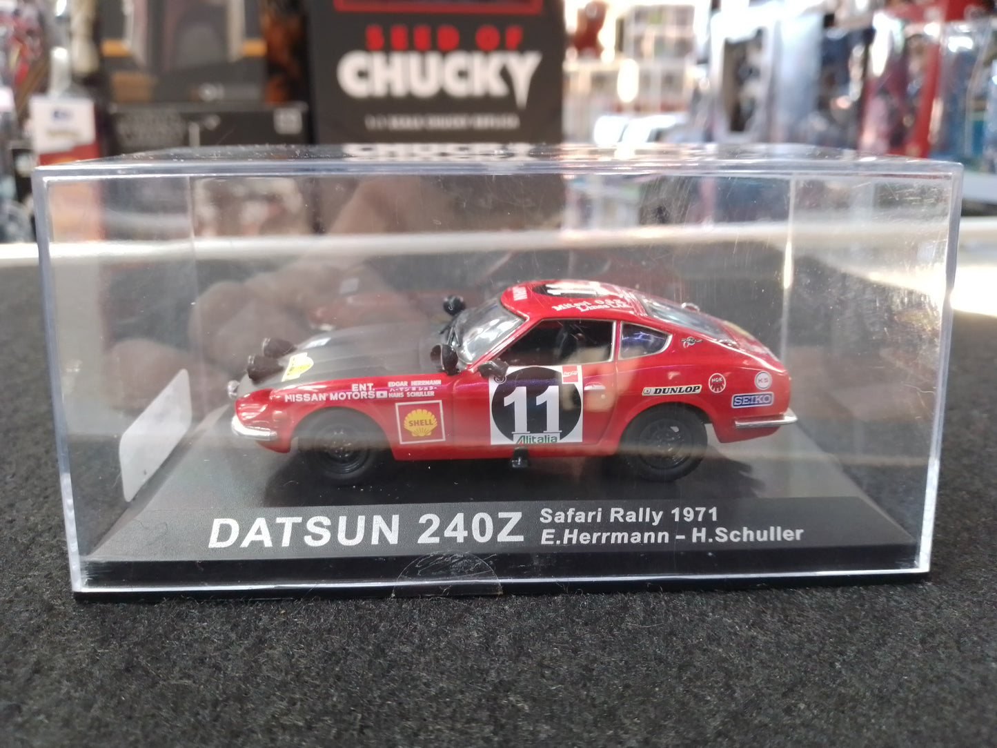 Datsun 240Z Safari Rally 1971 Die Cast 1:43 Scale Model Car - N08853