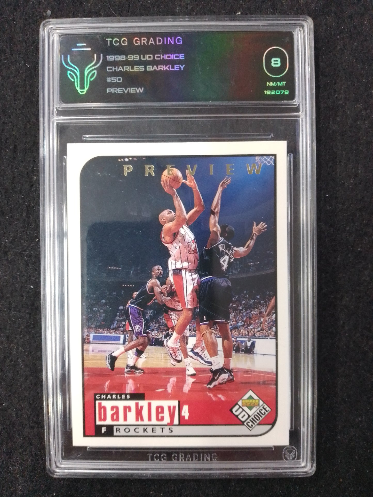 Charles Barkley 1998-99 Upper Deck UD Choice - TCG Graded Card - N08893
